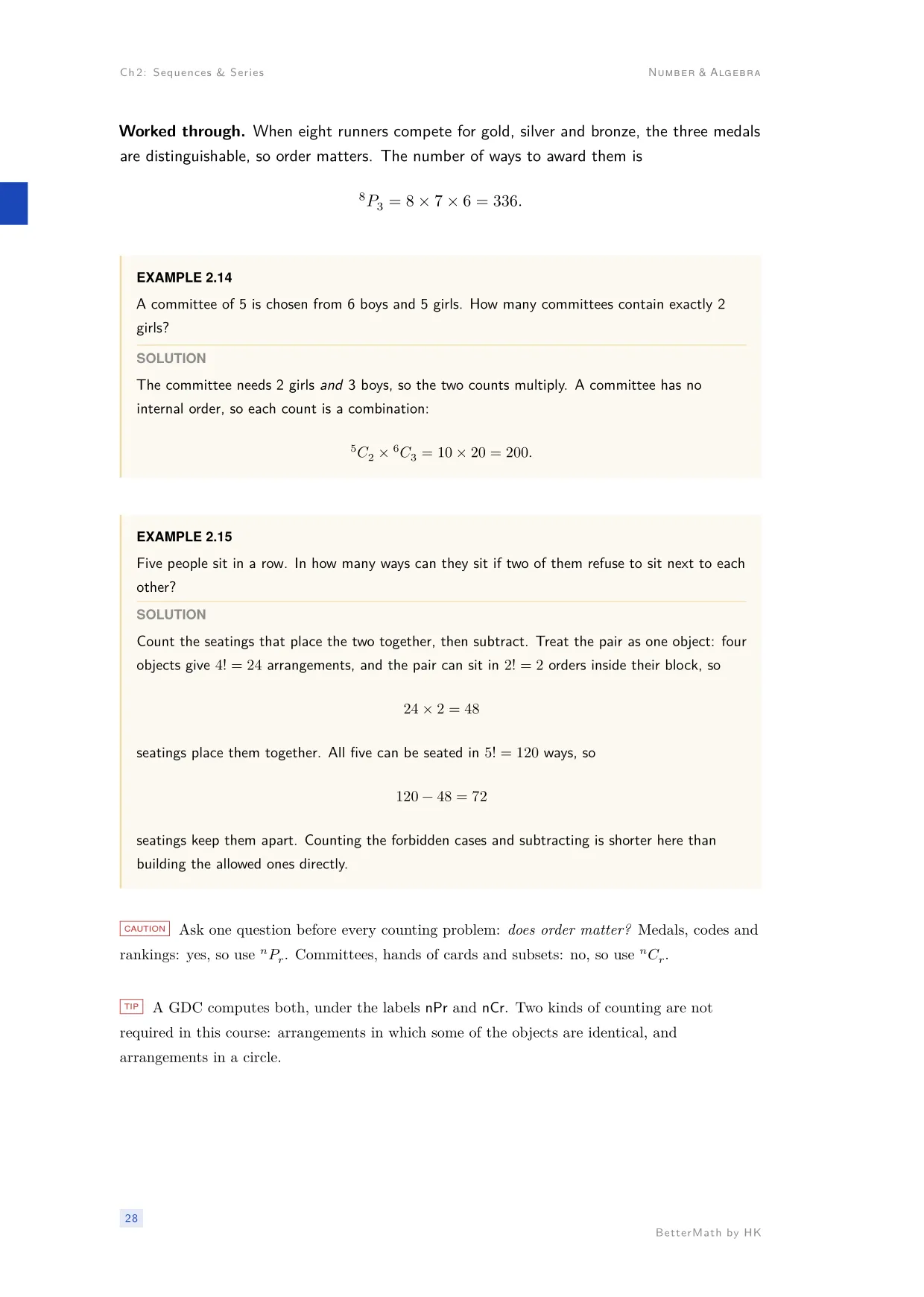 Chapter 2, Sequences & Series, page 28