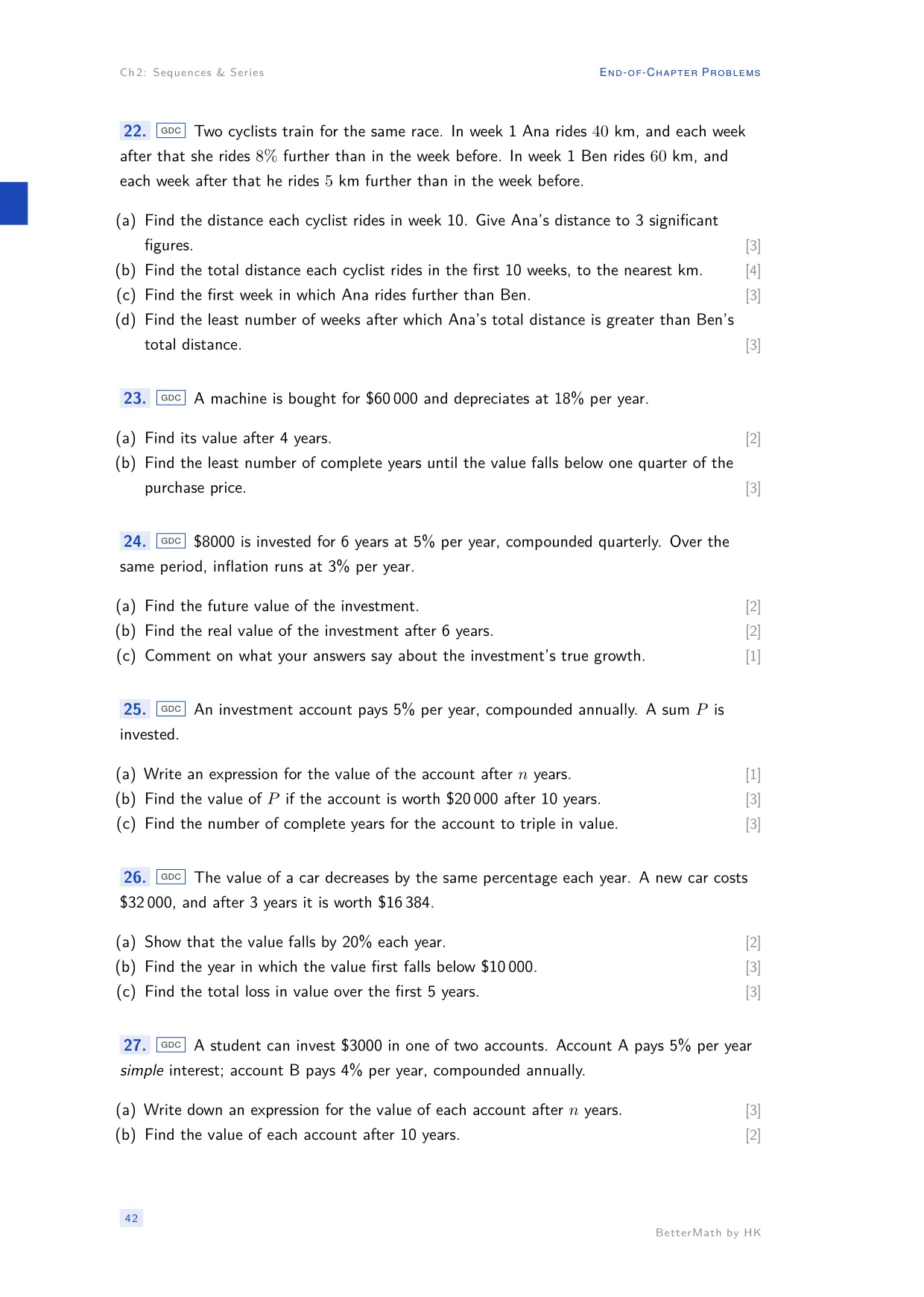 Chapter 2, Sequences & Series, page 42