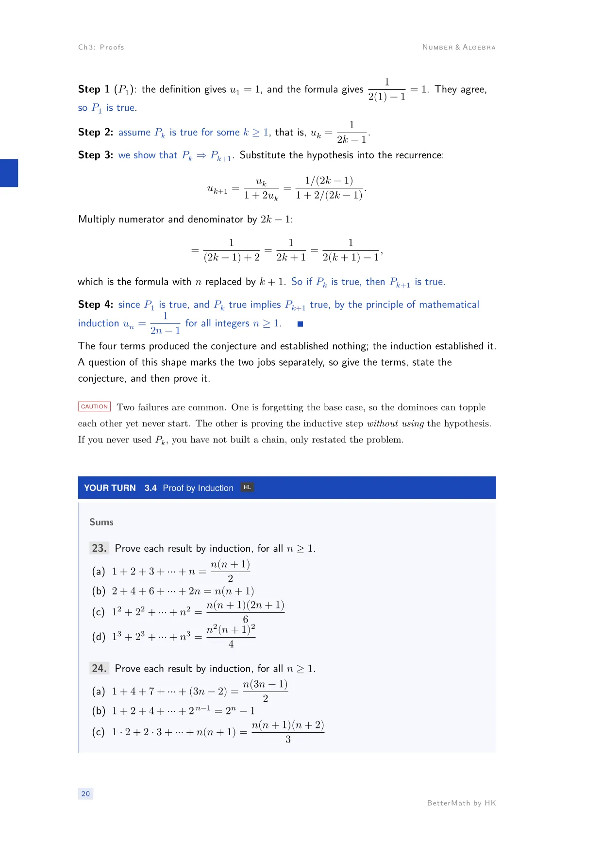 Chapter 3, Proofs, page 20