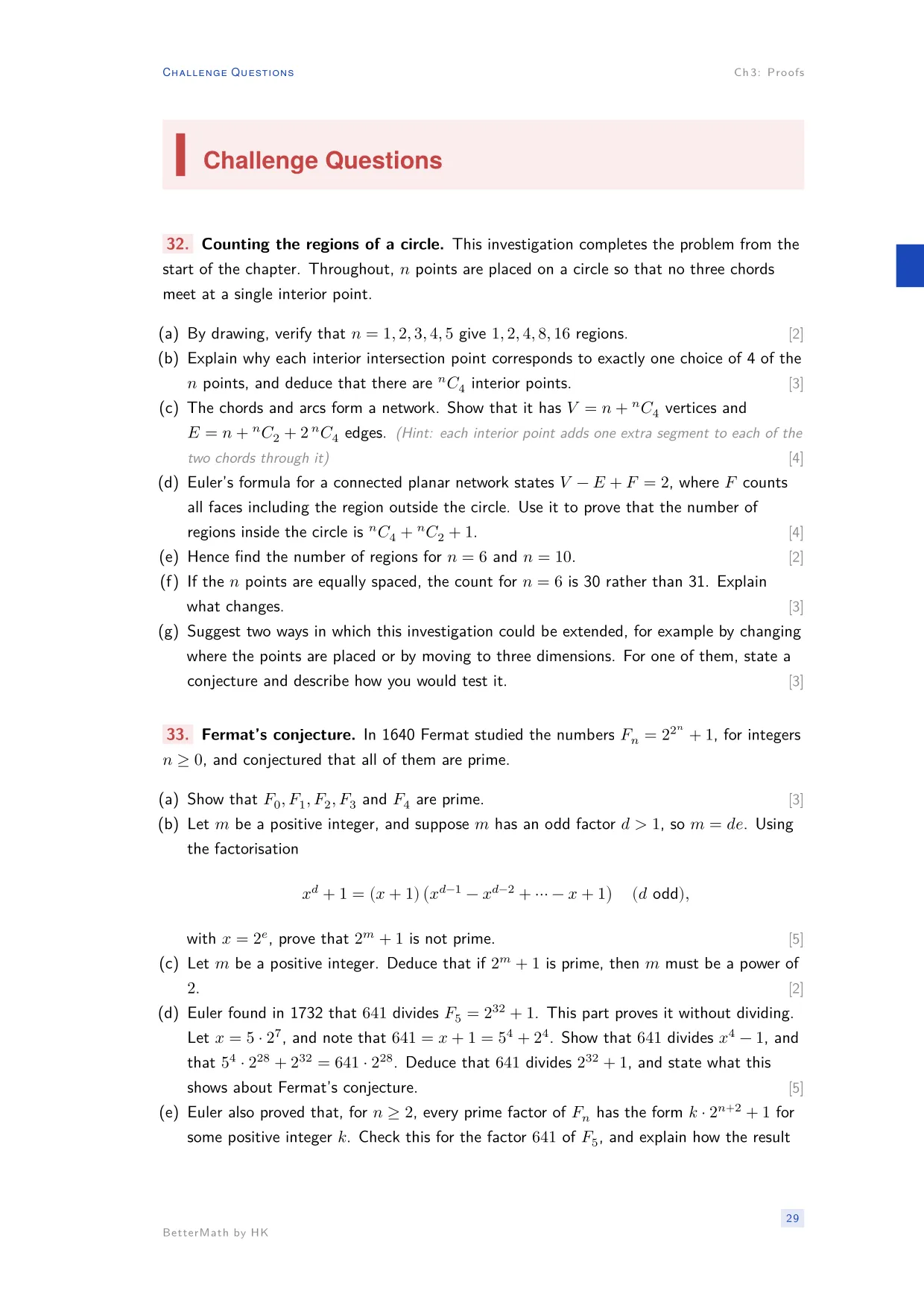 Chapter 3, Proofs, page 29