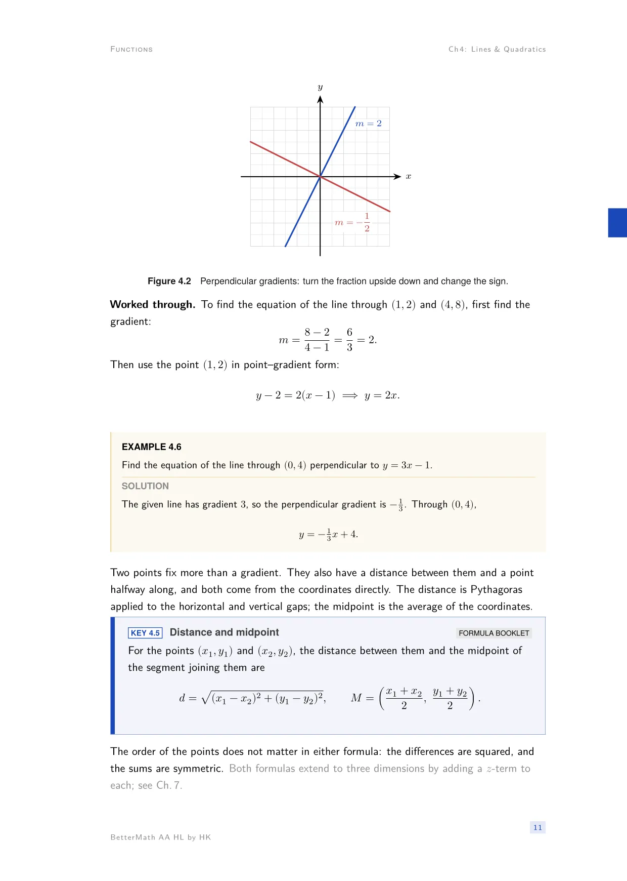 Chapter 4, Lines & Quadratics, page 11