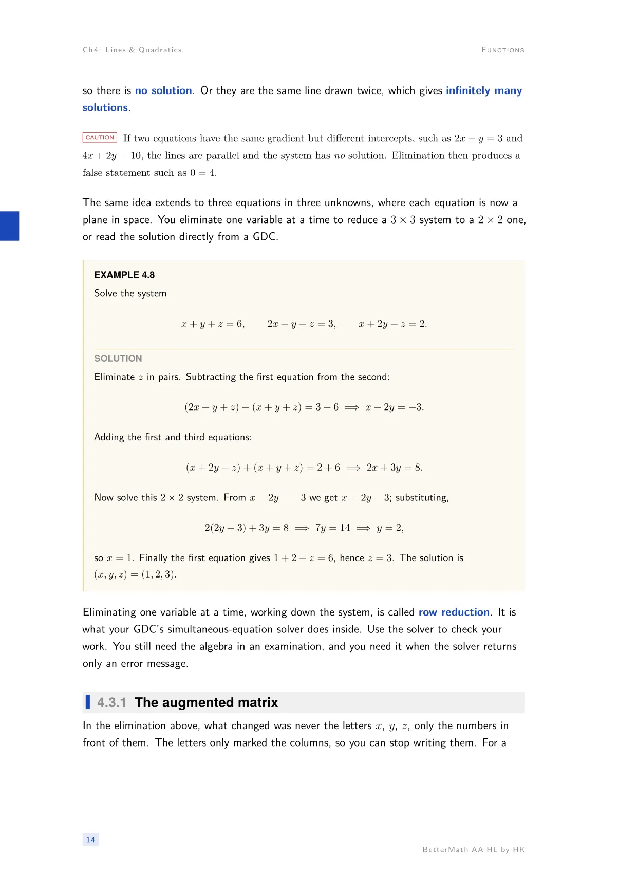 Chapter 4, Lines & Quadratics, page 14