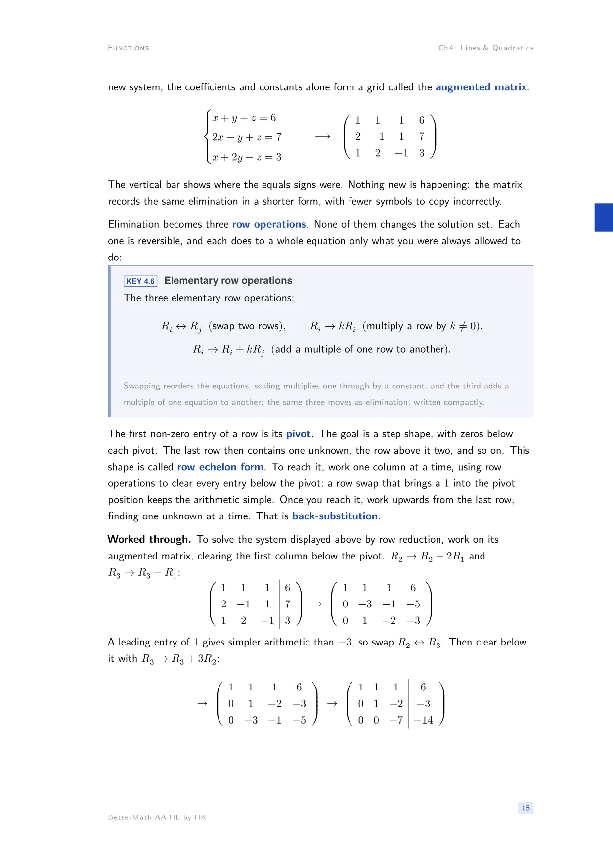 Chapter 4, Lines & Quadratics, page 15