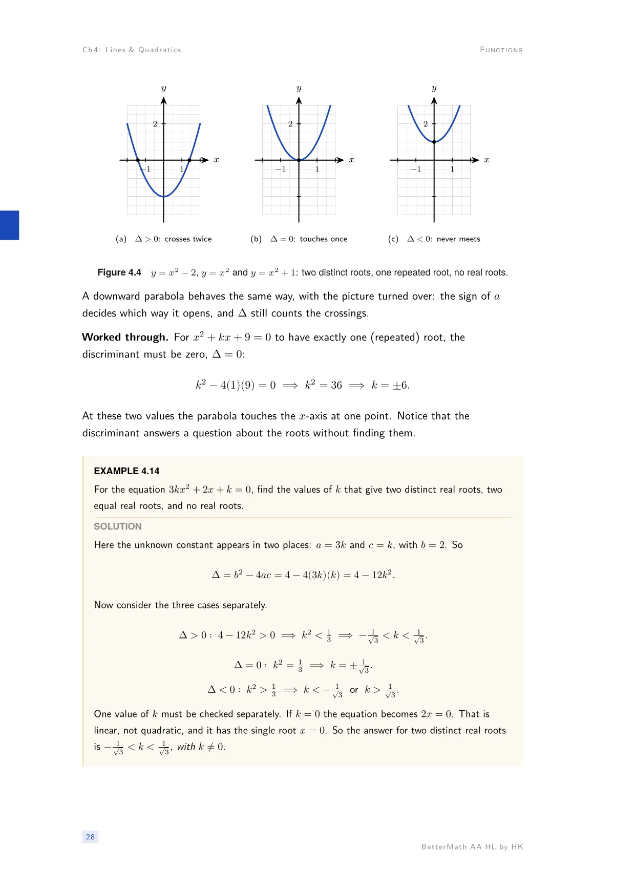Chapter 4, Lines & Quadratics, page 28