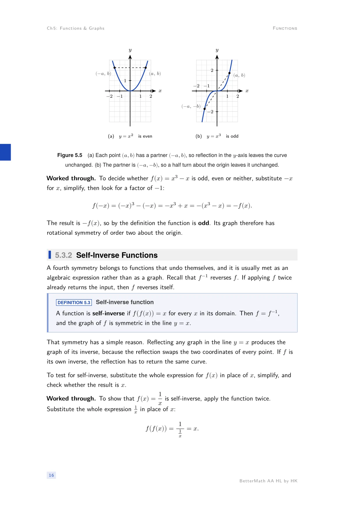 Chapter 5, Functions & Graphs, page 16