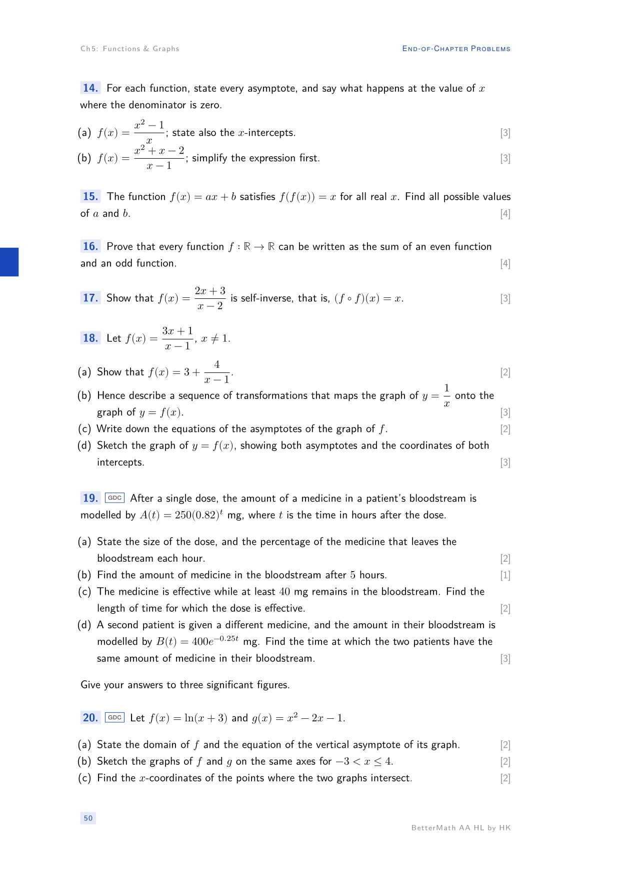 Chapter 5, Functions & Graphs, page 50