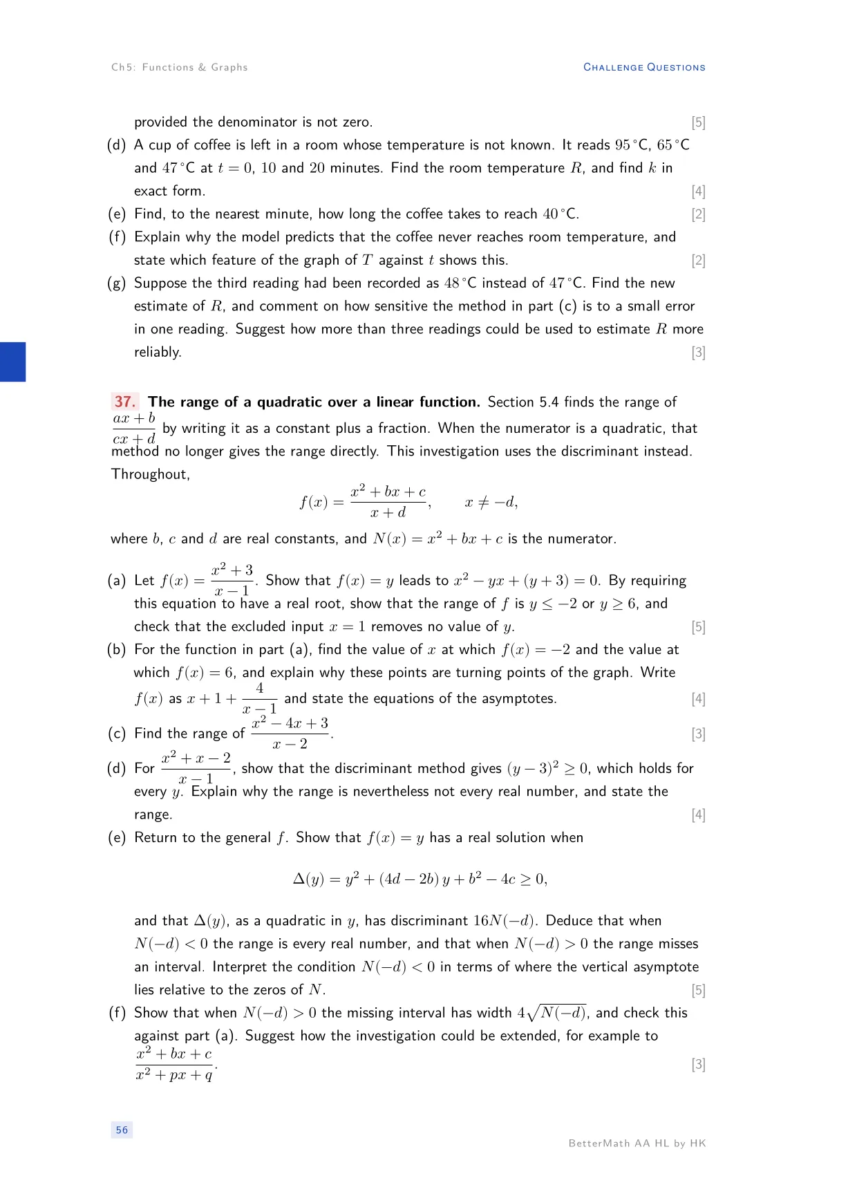 Chapter 5, Functions & Graphs, page 56