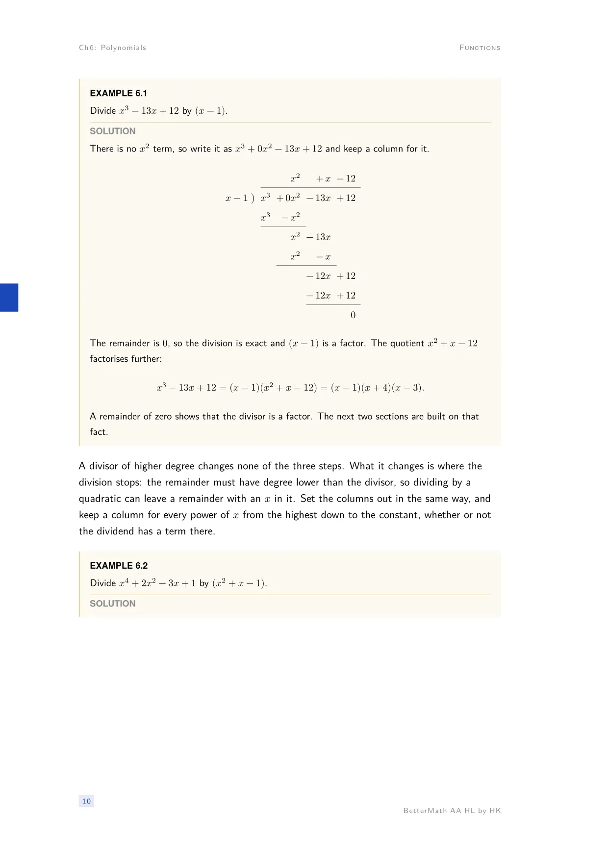 Chapter 6, Polynomials, page 10
