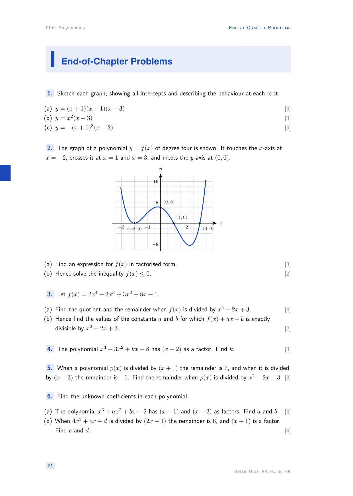 Chapter 6, Polynomials, page 28
