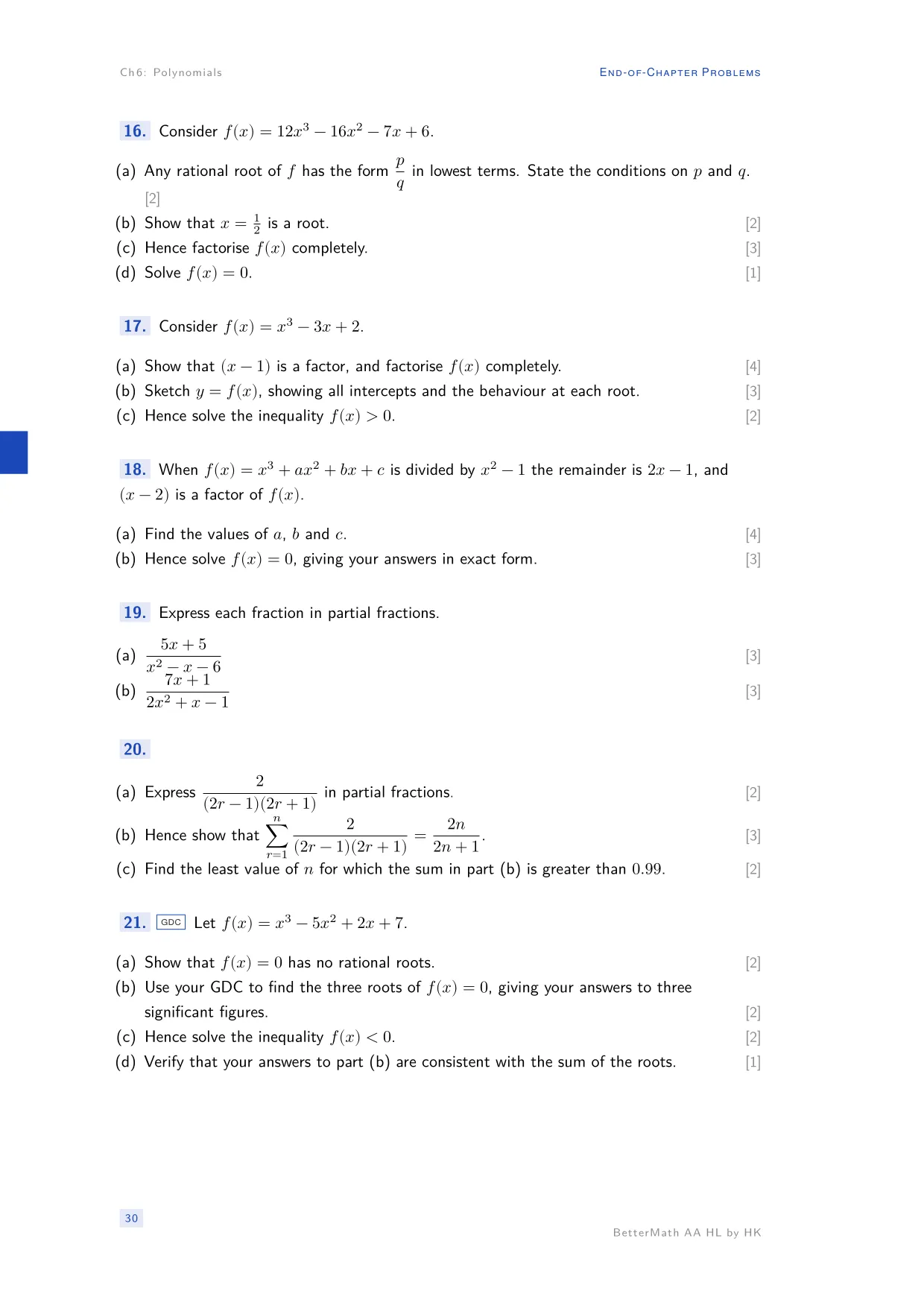 Chapter 6, Polynomials, page 30