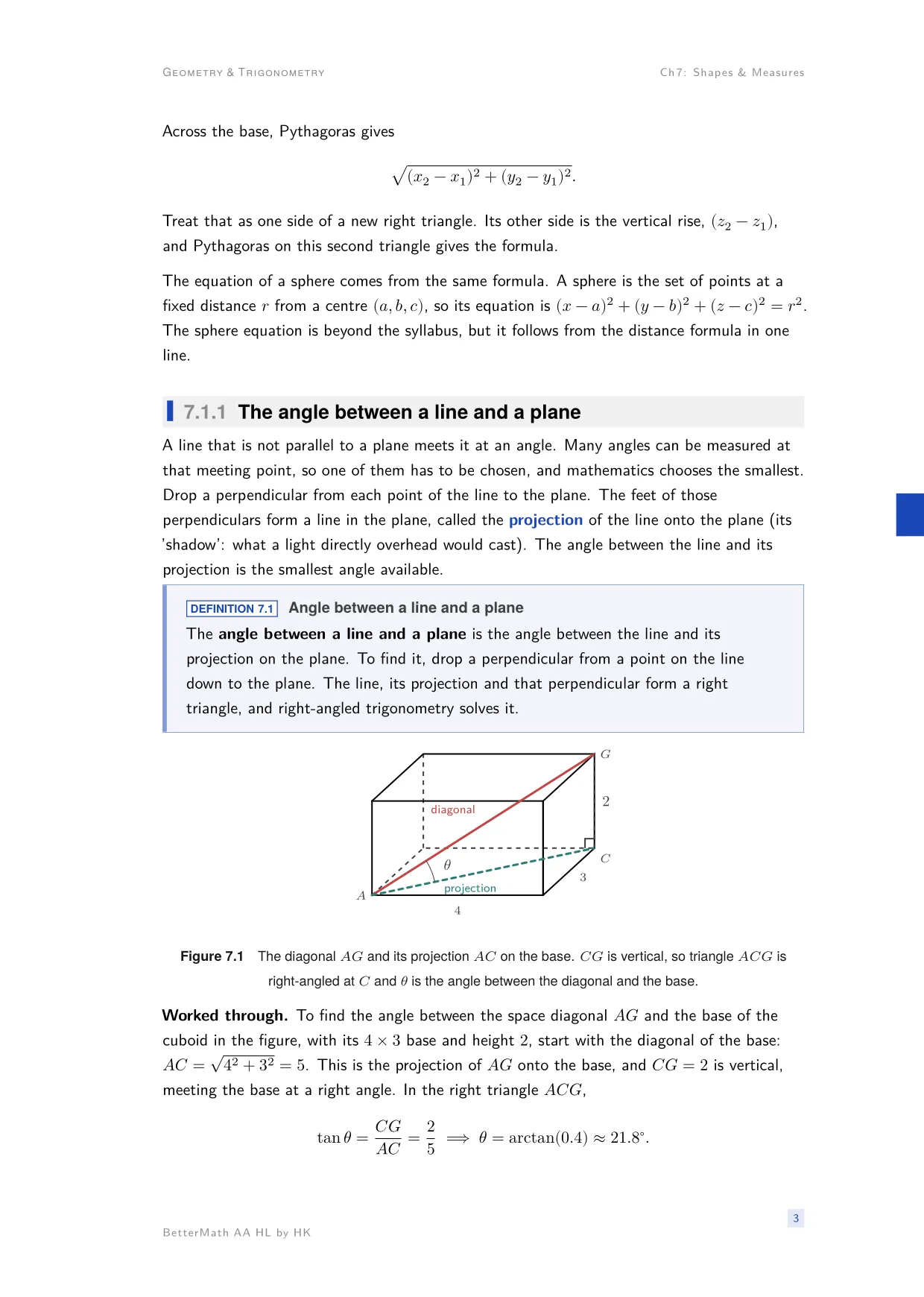 Chapter 7, Shapes & Measures, page 3