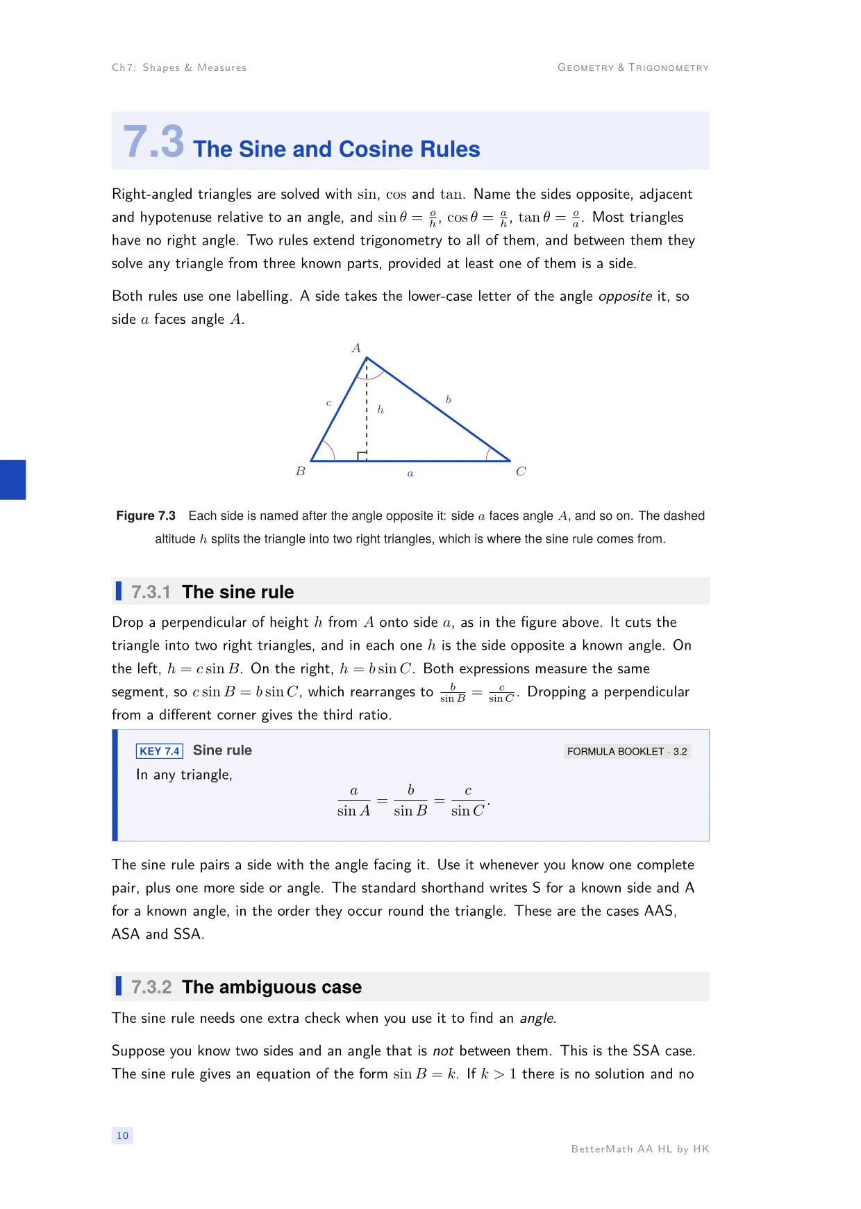 Chapter 7, Shapes & Measures, page 10