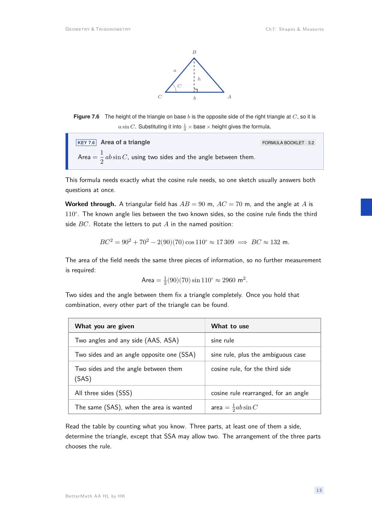 Chapter 7, Shapes & Measures, page 13