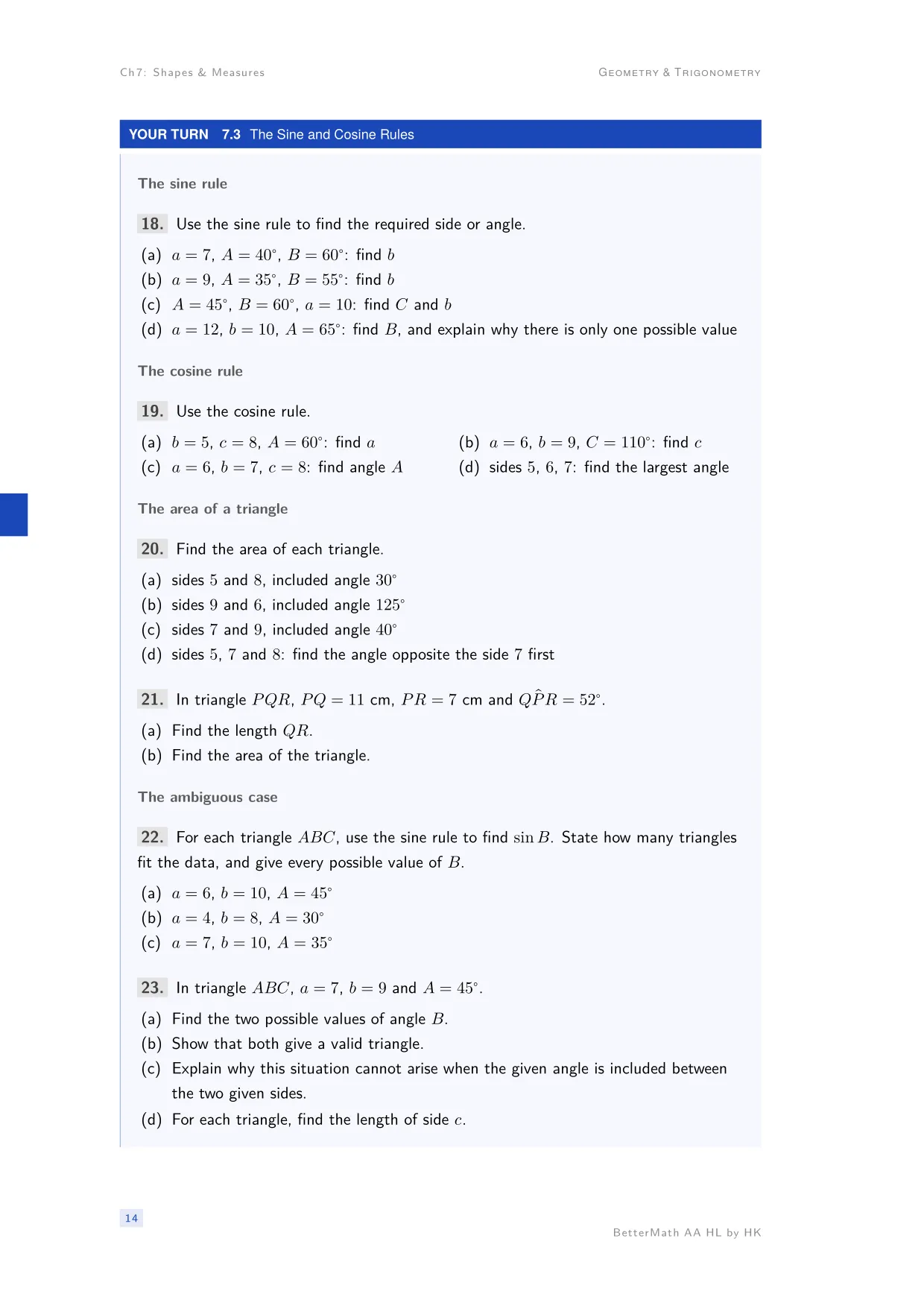 Chapter 7, Shapes & Measures, page 14