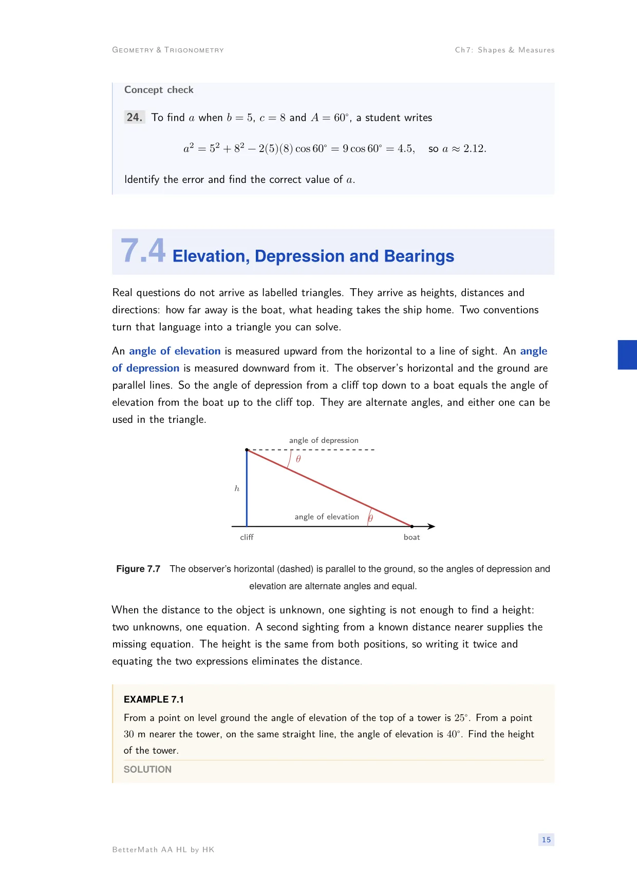 Chapter 7, Shapes & Measures, page 15