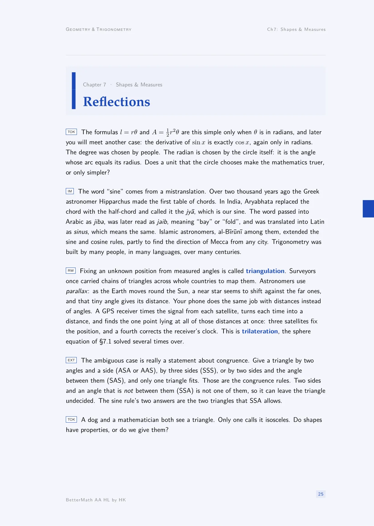 Chapter 7, Shapes & Measures, page 25