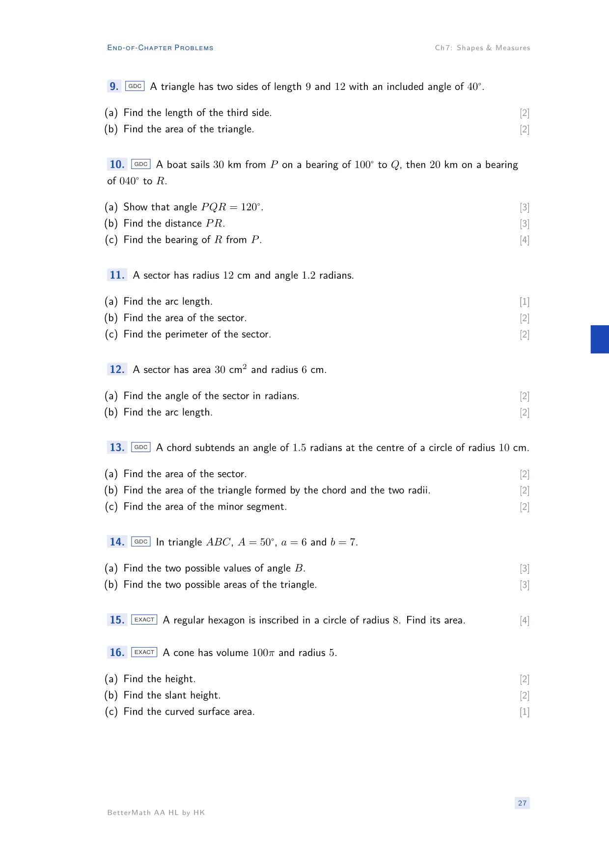 Chapter 7, Shapes & Measures, page 27