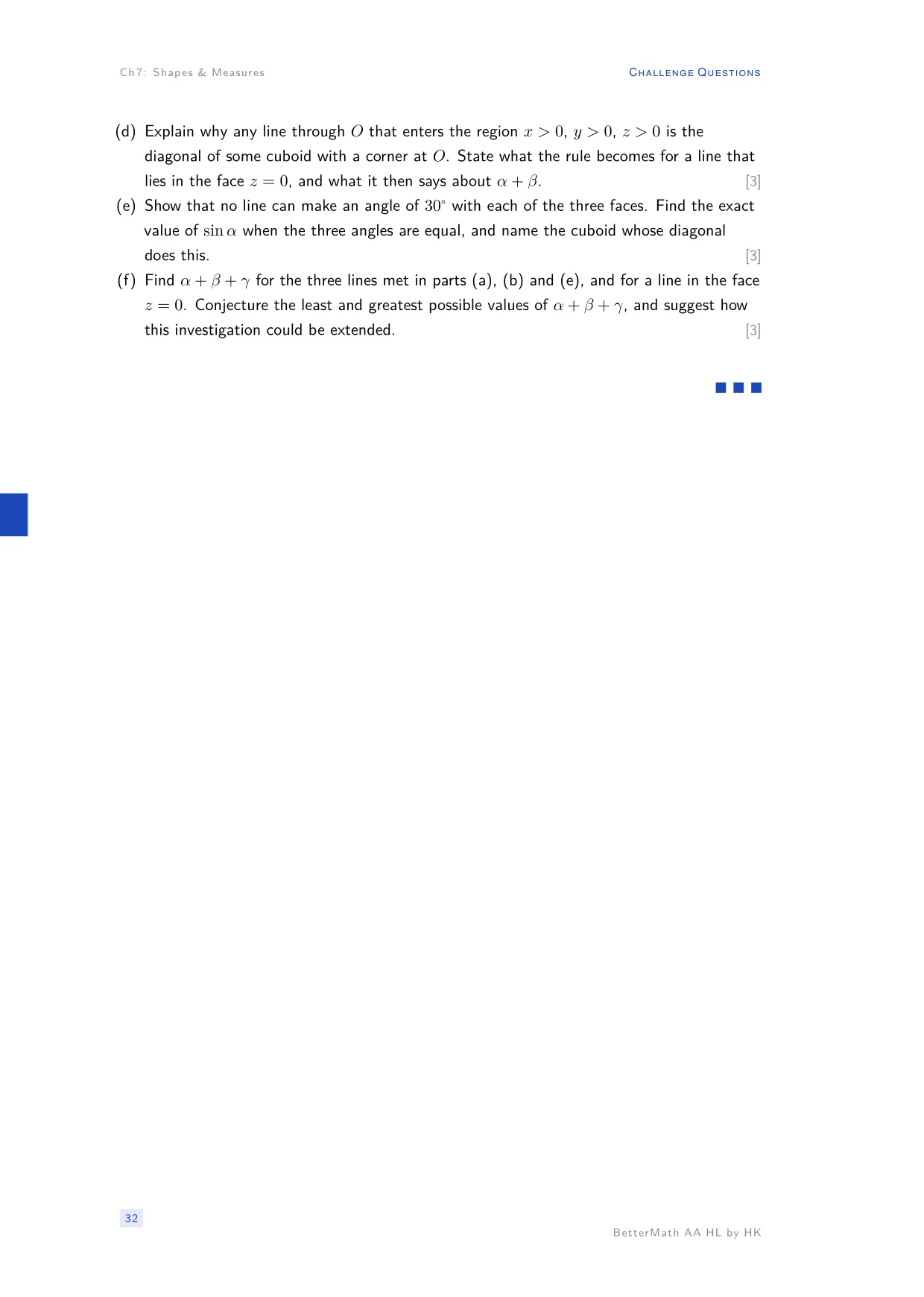 Chapter 7, Shapes & Measures, page 32