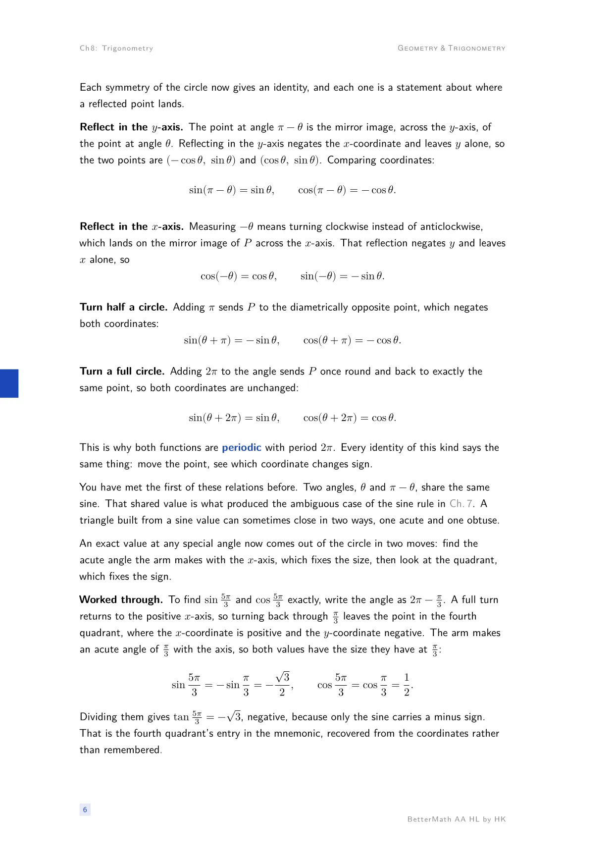 Chapter 8, Trigonometry, page 6