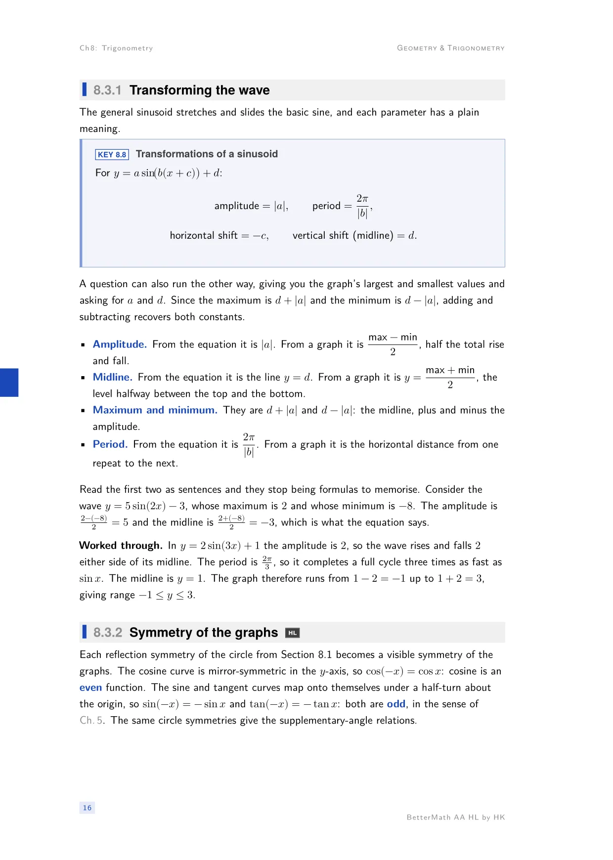 Chapter 8, Trigonometry, page 16