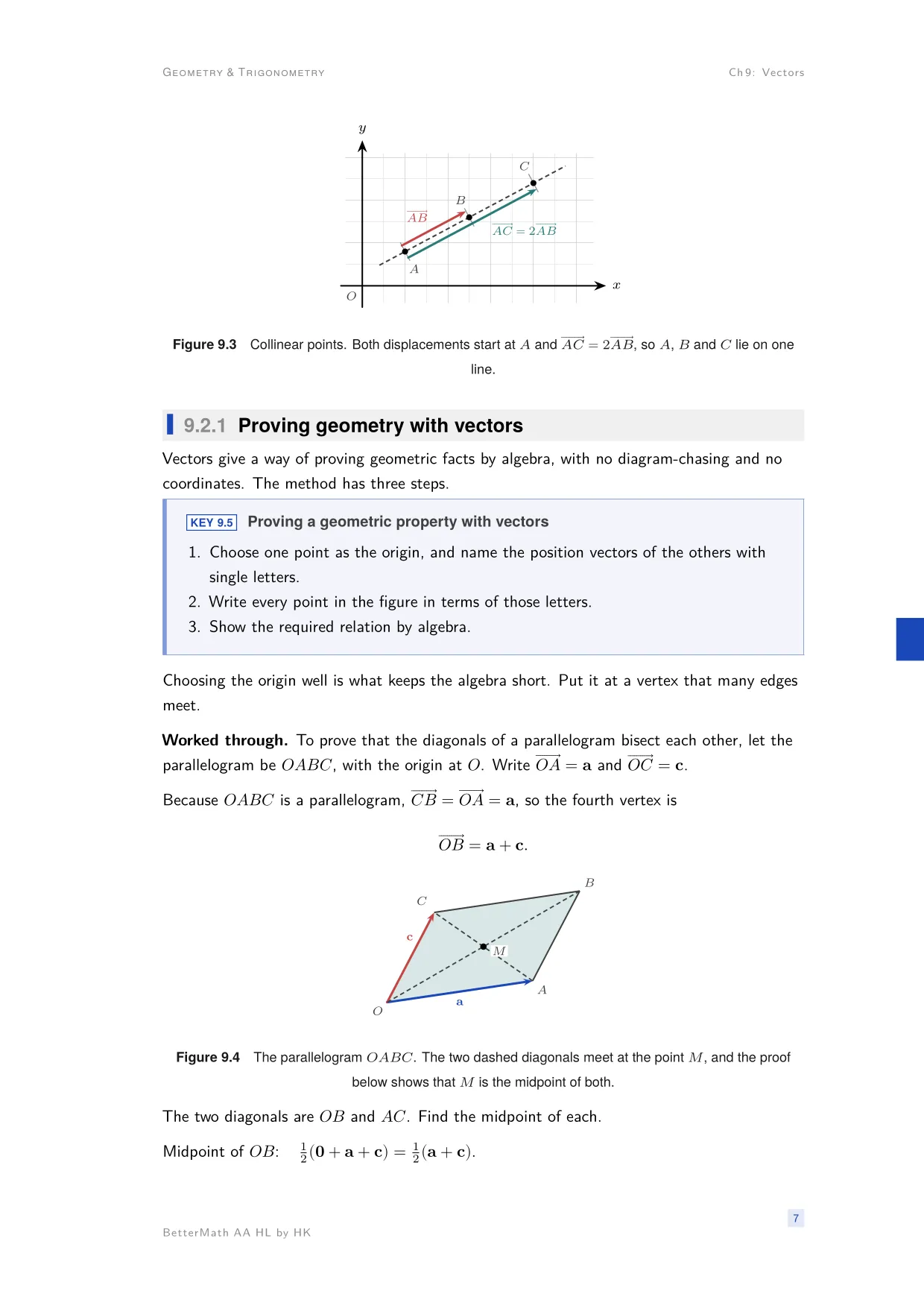 Chapter 9, Vectors, page 7