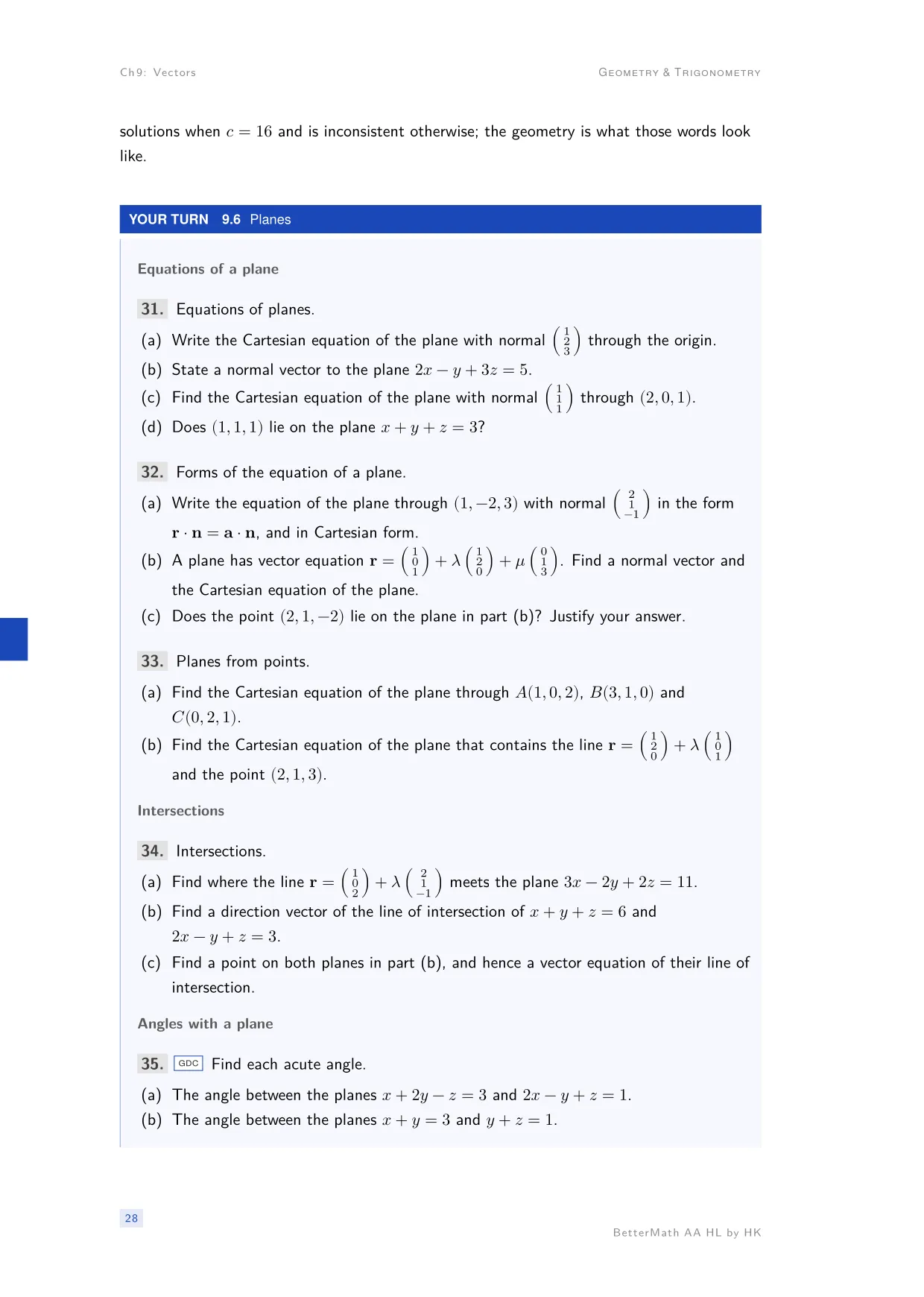 Chapter 9, Vectors, page 28
