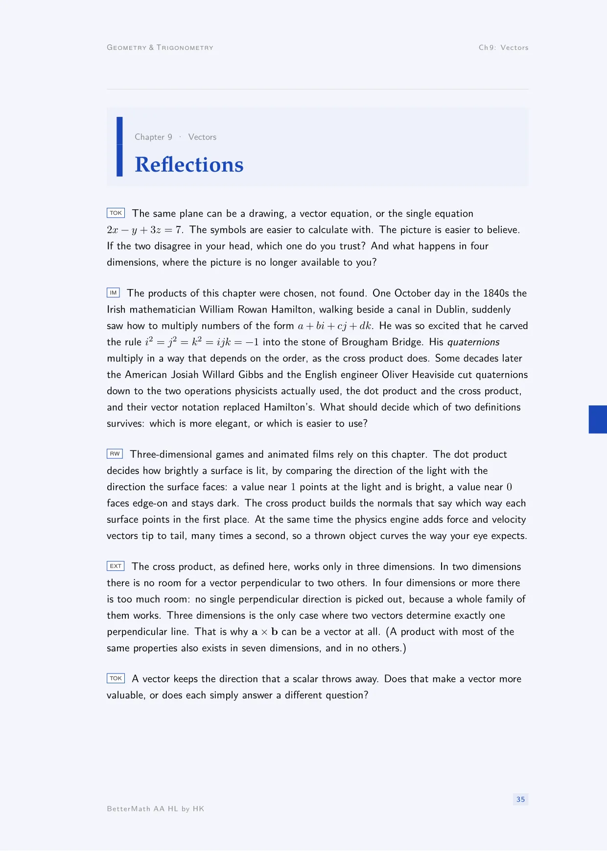 Chapter 9, Vectors, page 35