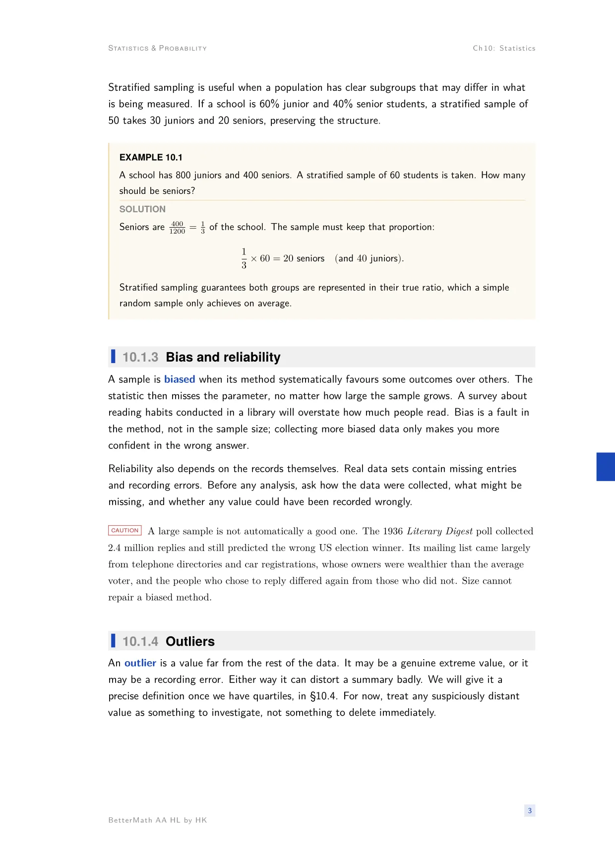 Chapter 10, Statistics, page 3