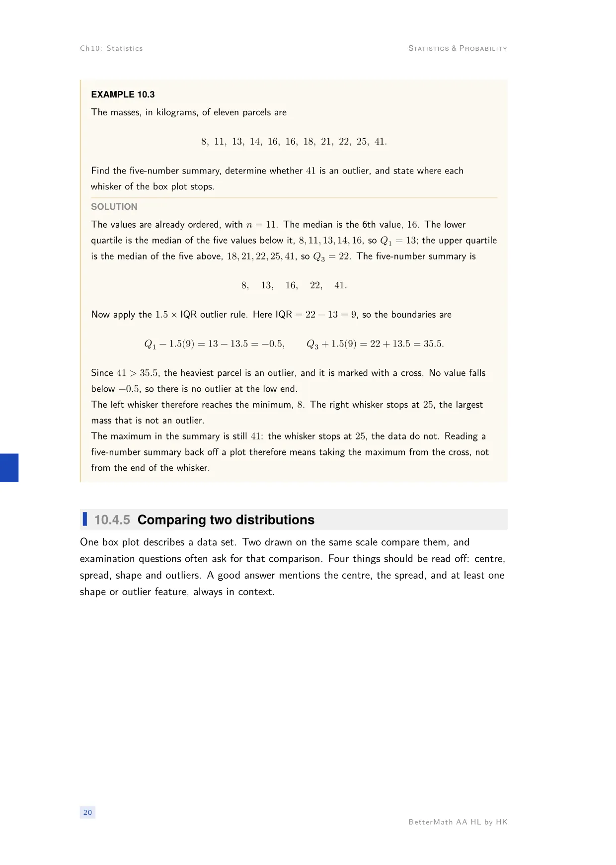 Chapter 10, Statistics, page 20