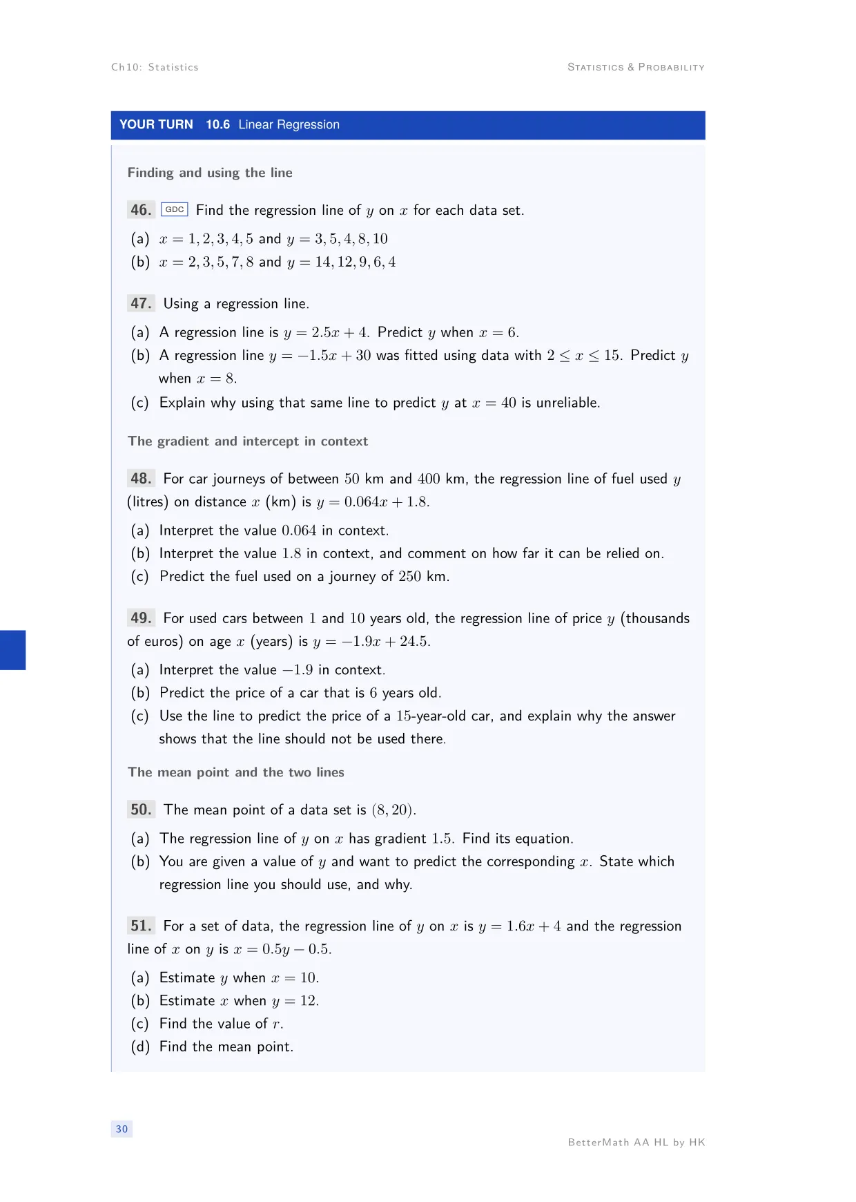 Chapter 10, Statistics, page 30