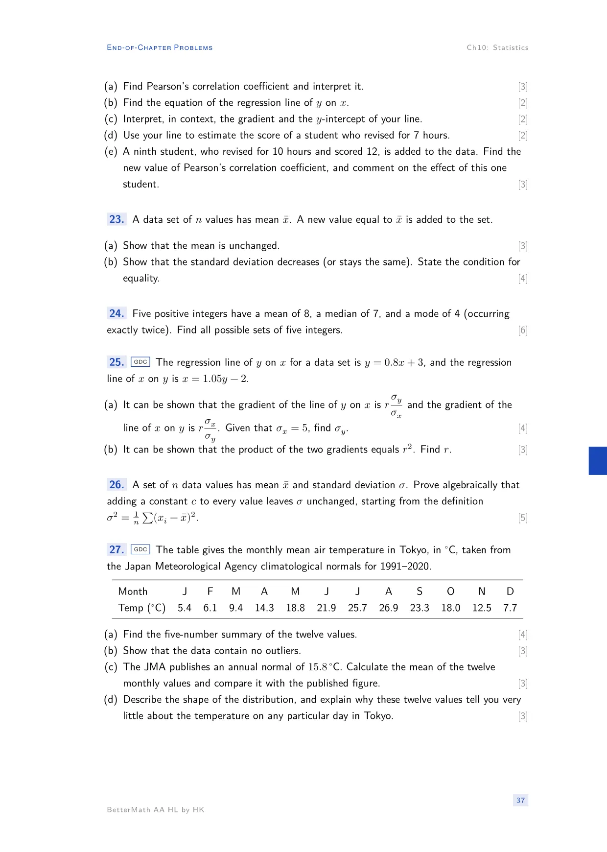 Chapter 10, Statistics, page 37