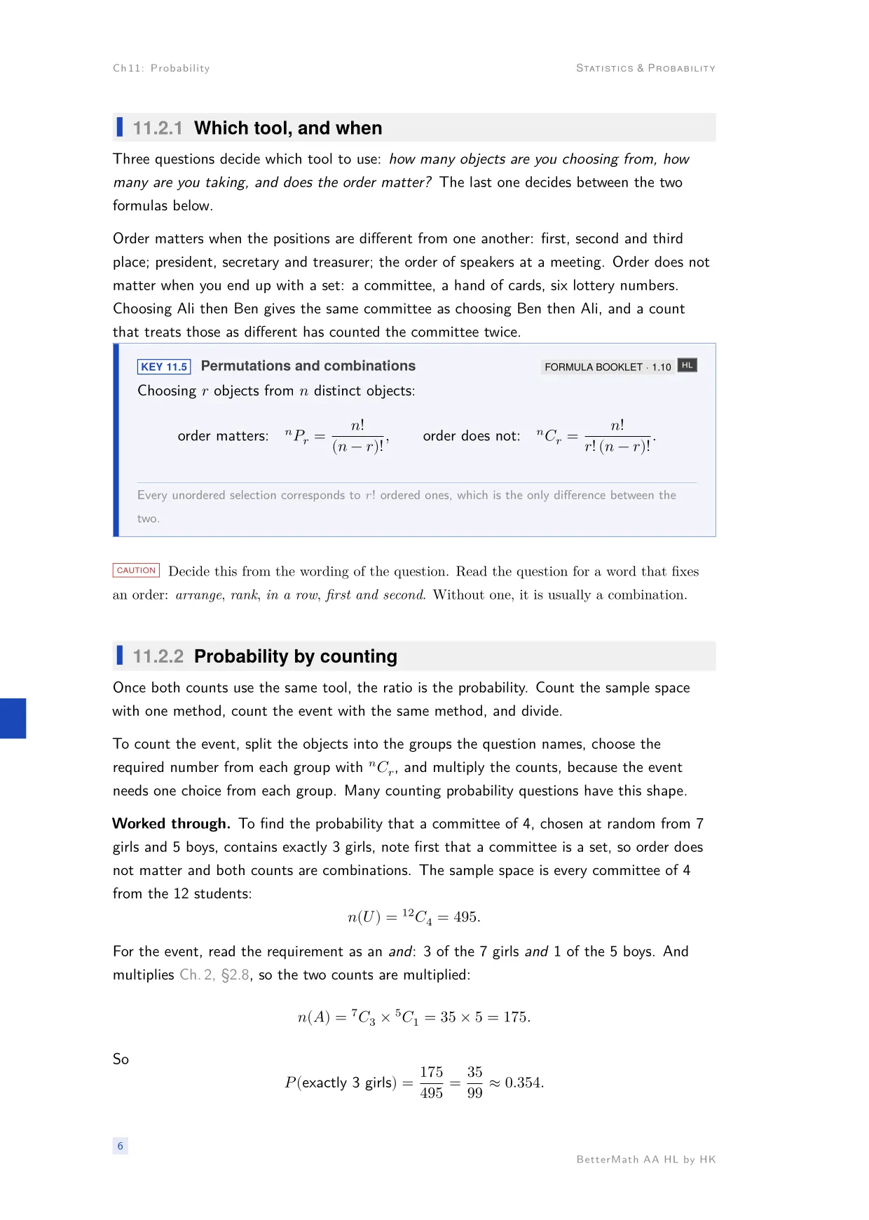 Chapter 11, Probability, page 6