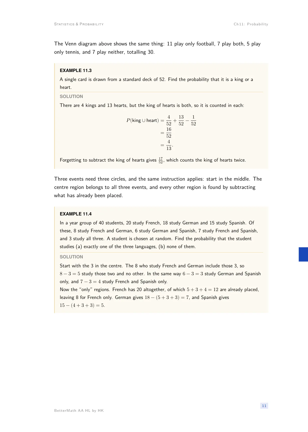 Chapter 11, Probability, page 11