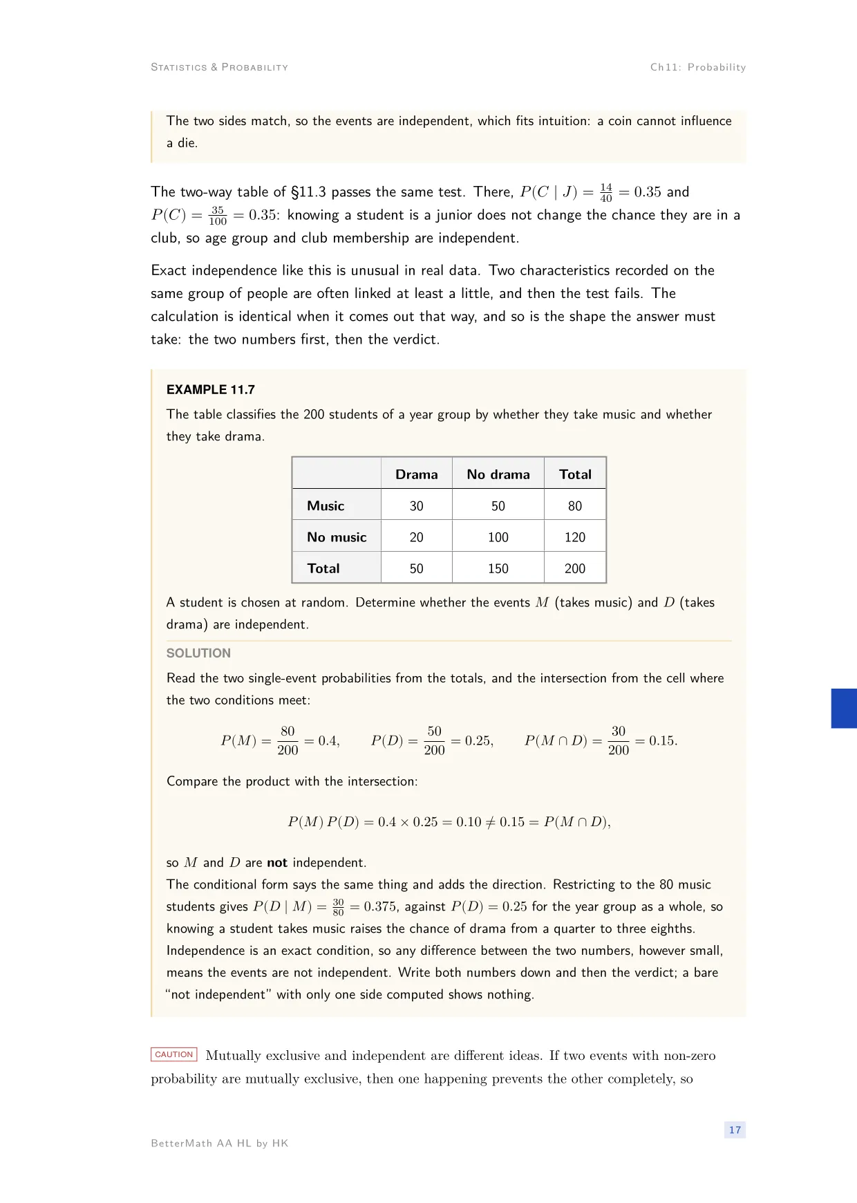 Chapter 11, Probability, page 17