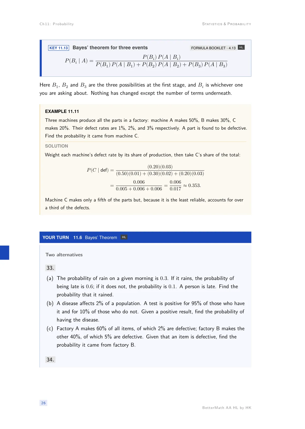 Chapter 11, Probability, page 26