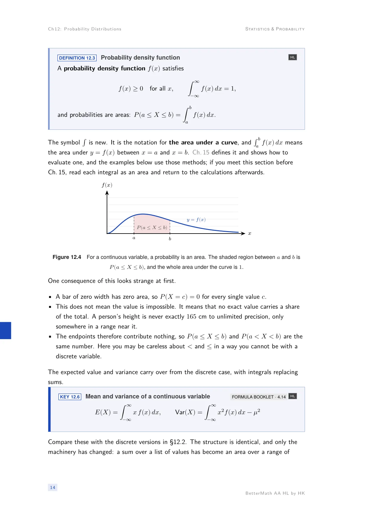 Chapter 12, Probability Distributions, page 14
