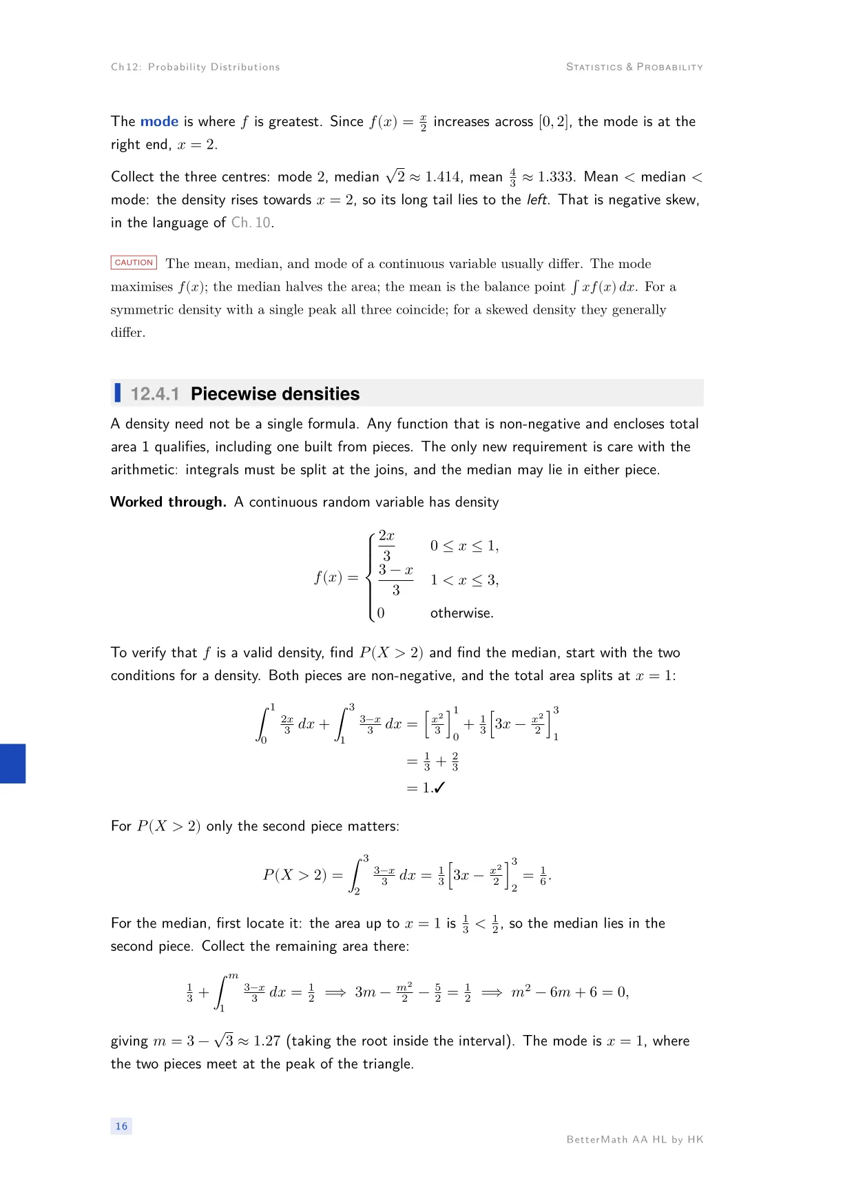 Chapter 12, Probability Distributions, page 16