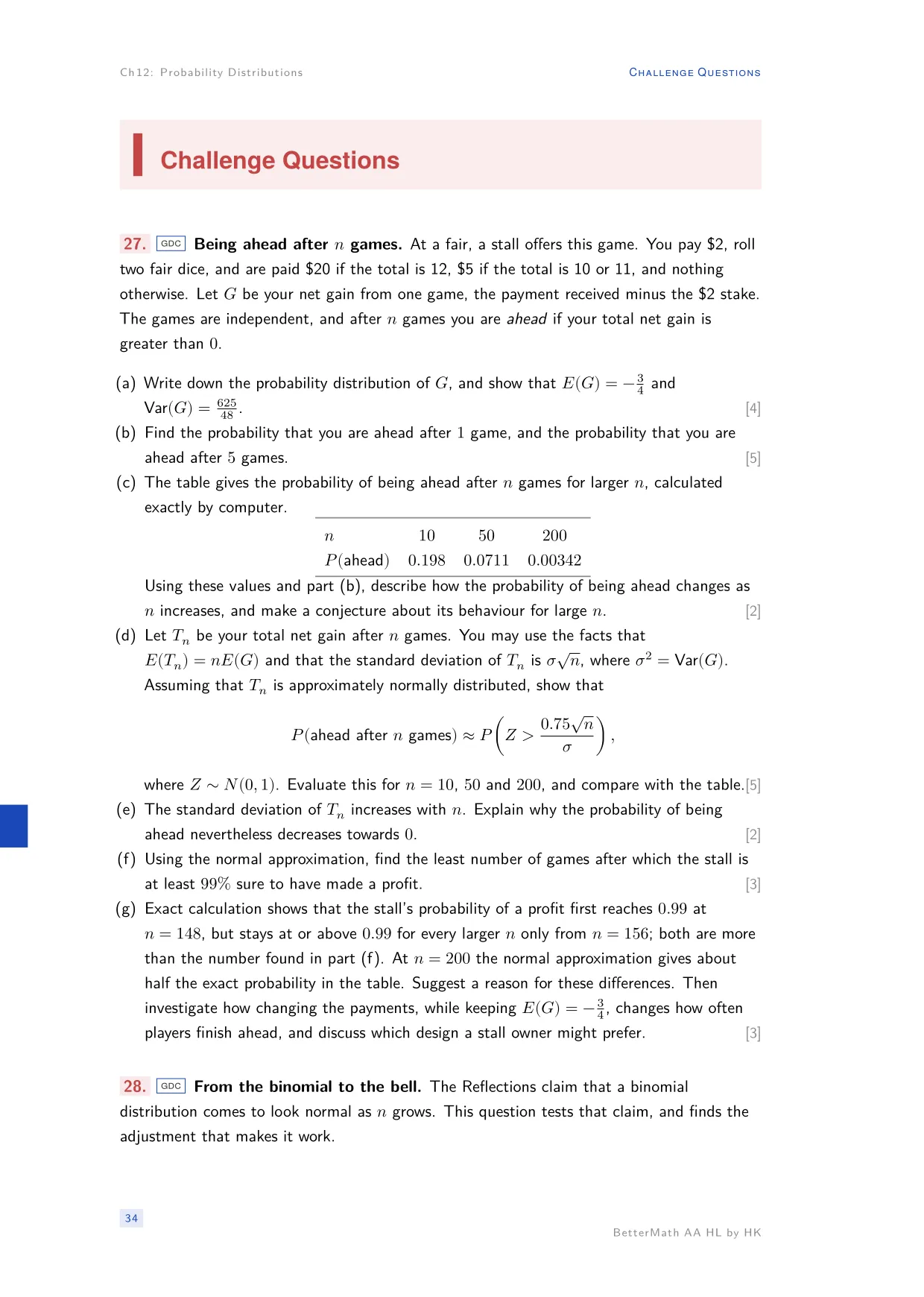 Chapter 12, Probability Distributions, page 34