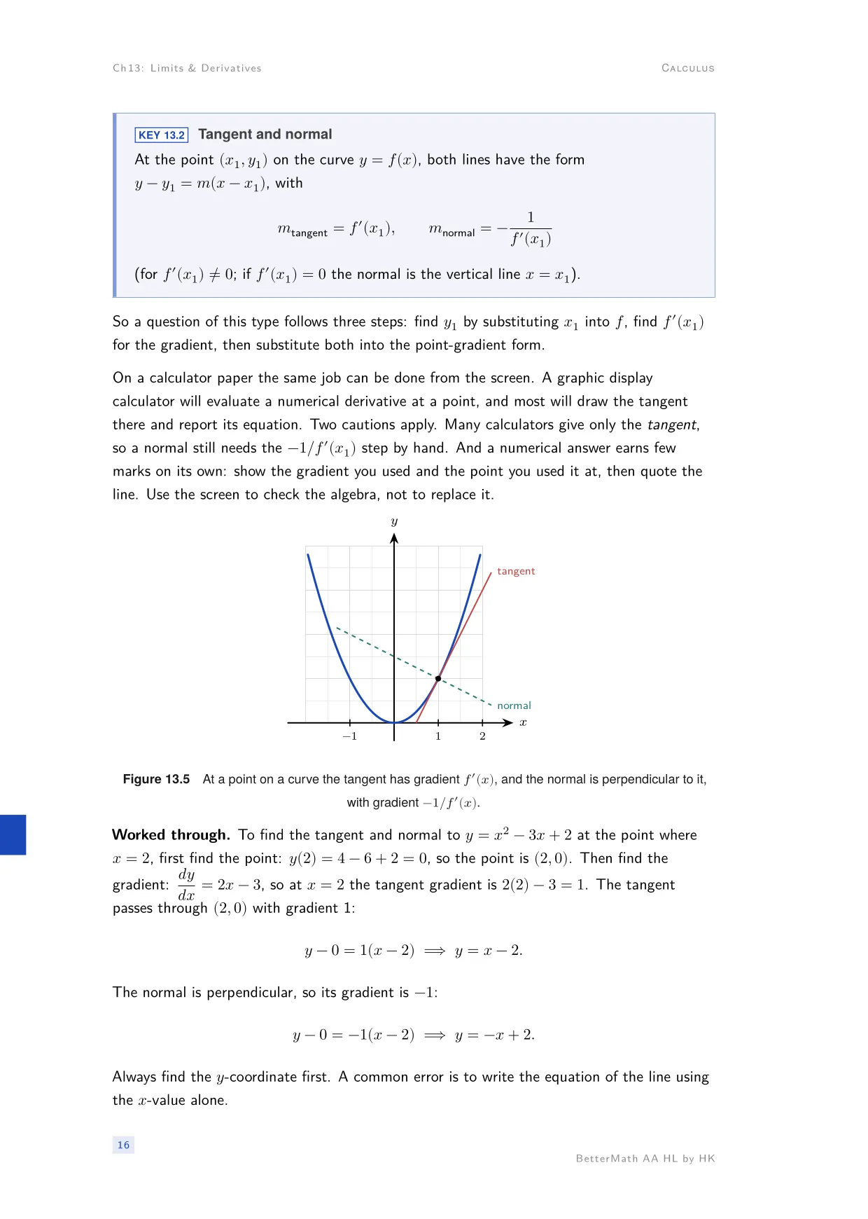 Chapter 13, Limits & Derivatives, page 16