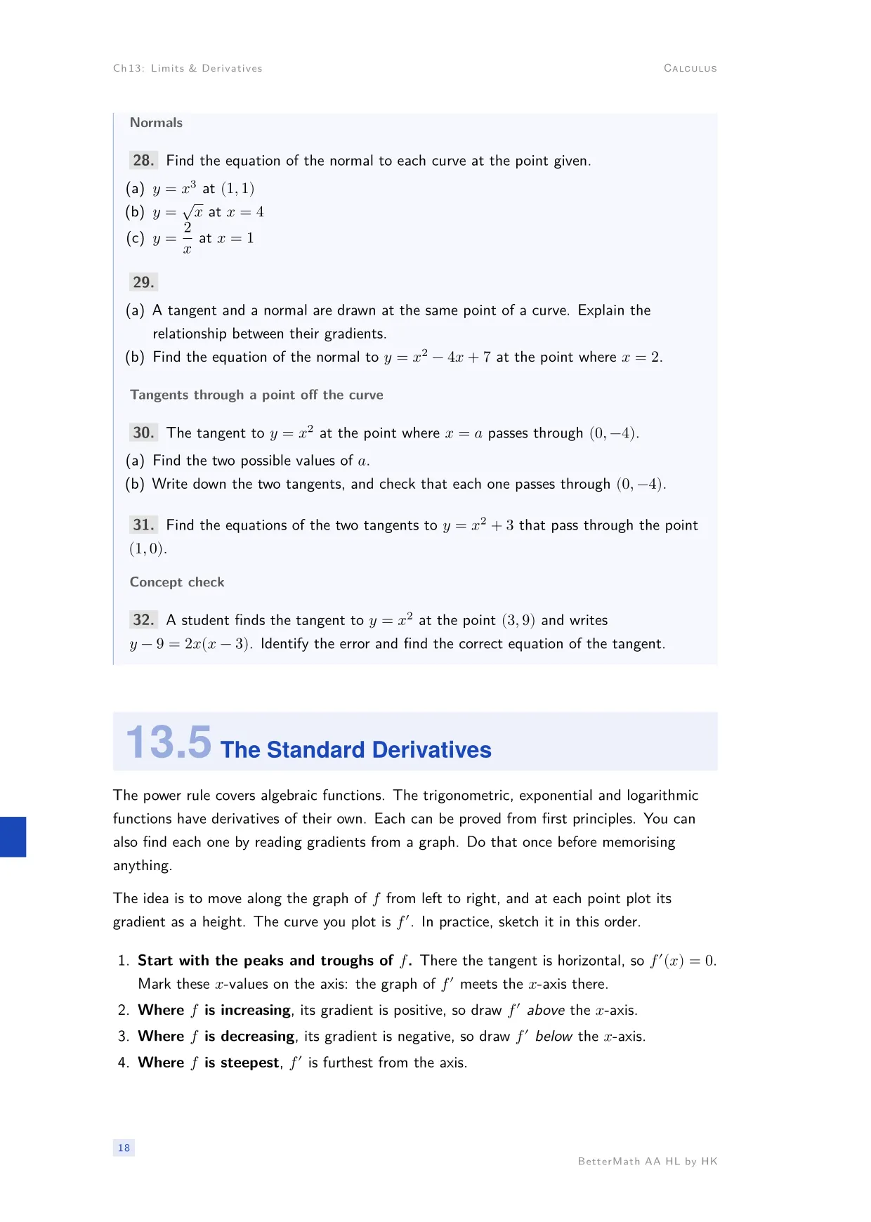 Chapter 13, Limits & Derivatives, page 18