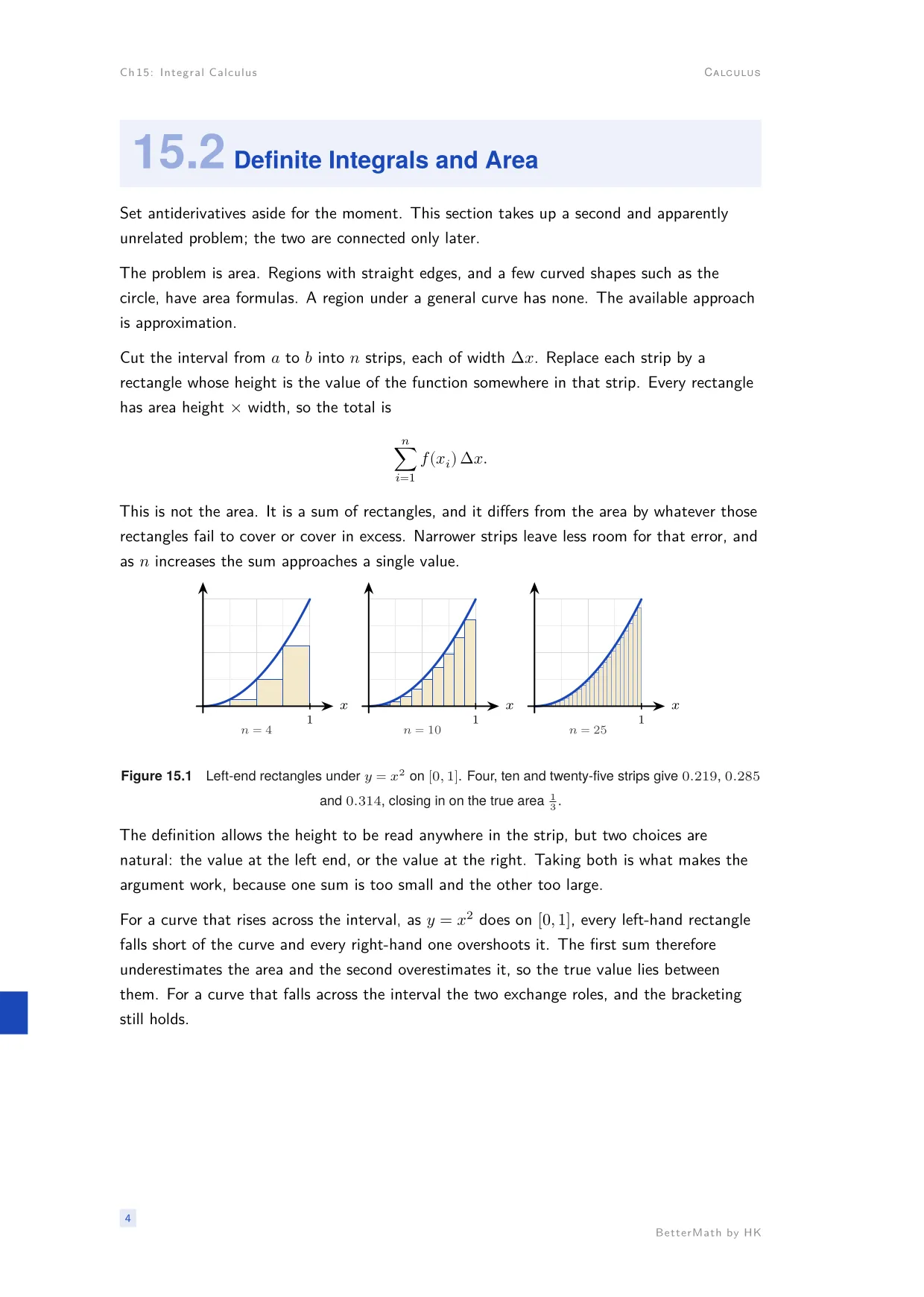 Chapter 15, Integral Calculus, page 4