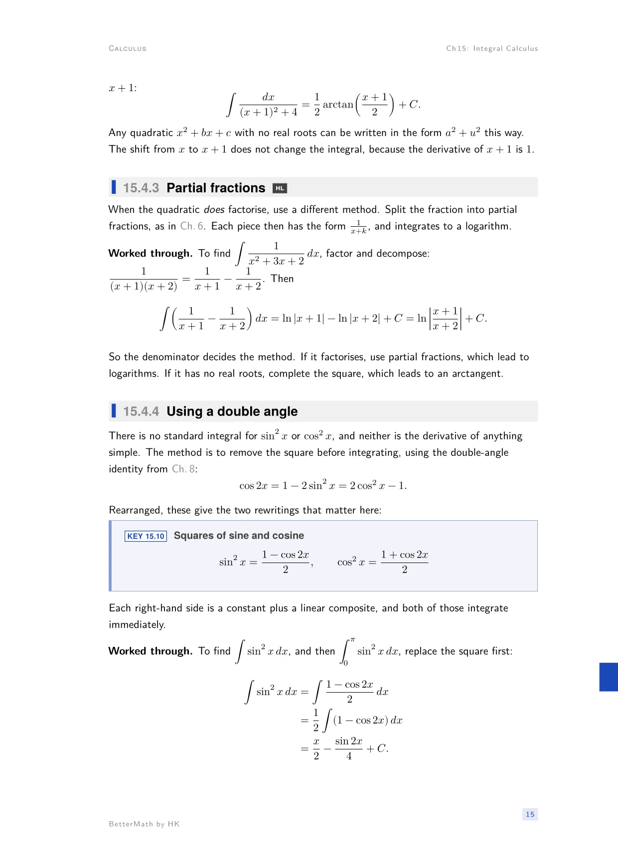 Chapter 15, Integral Calculus, page 15