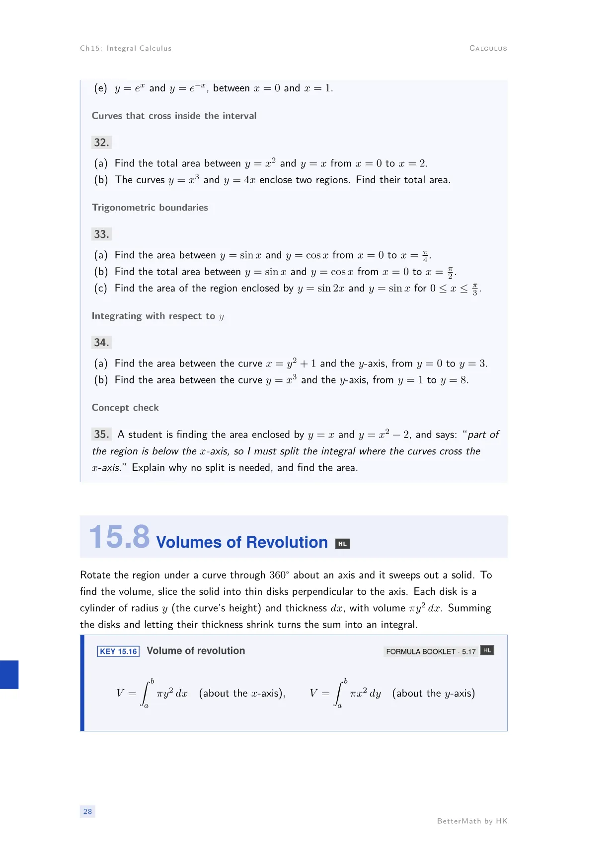 Chapter 15, Integral Calculus, page 28