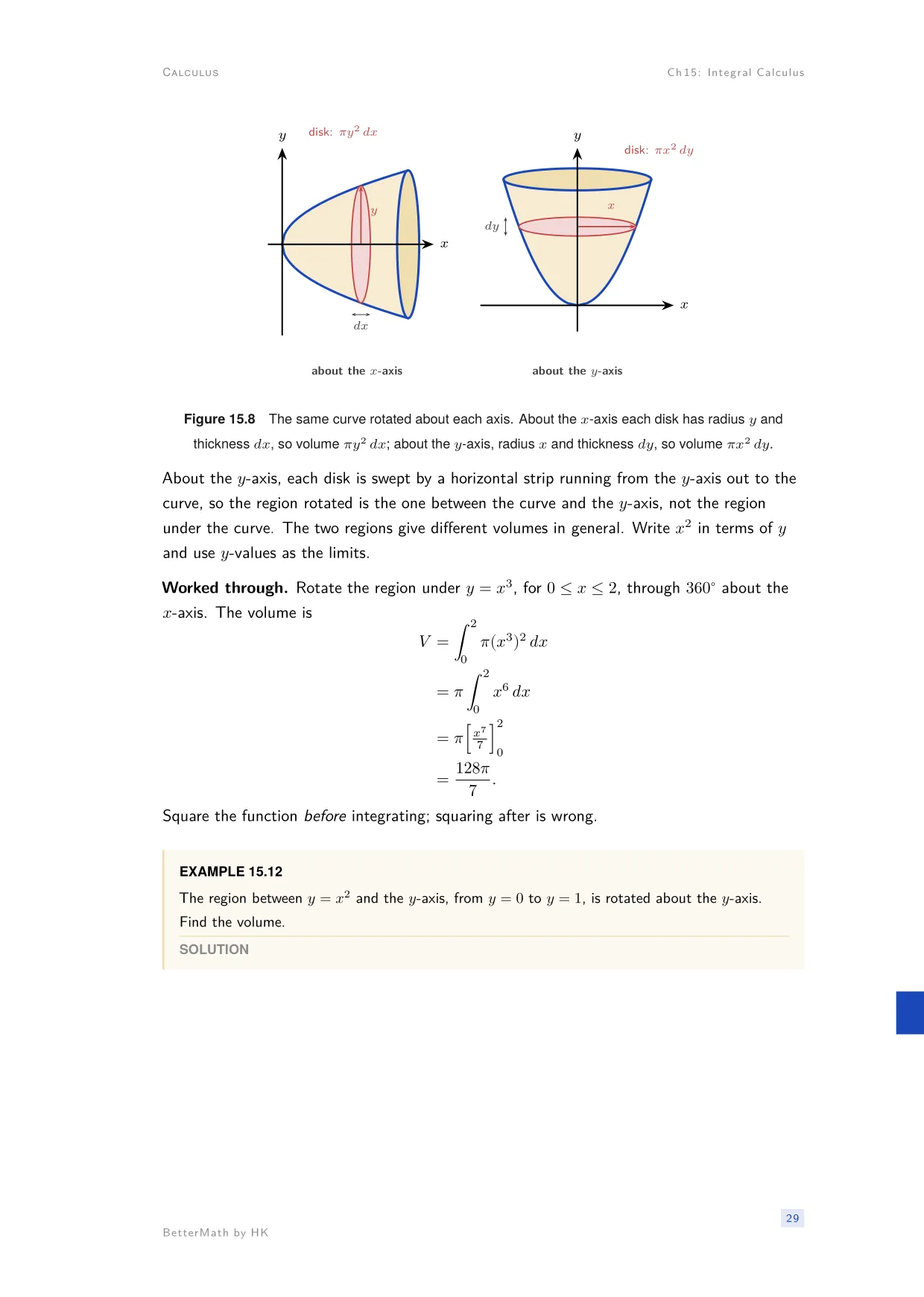 Chapter 15, Integral Calculus, page 29