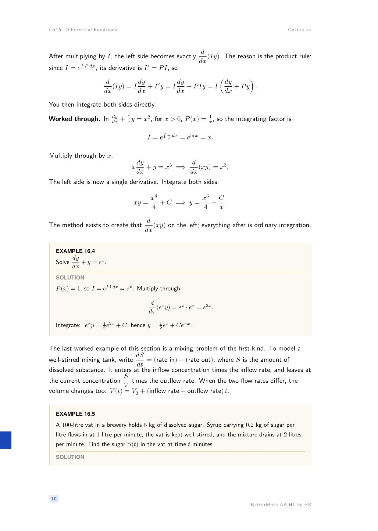 Chapter 16, Differential Equations, page 10