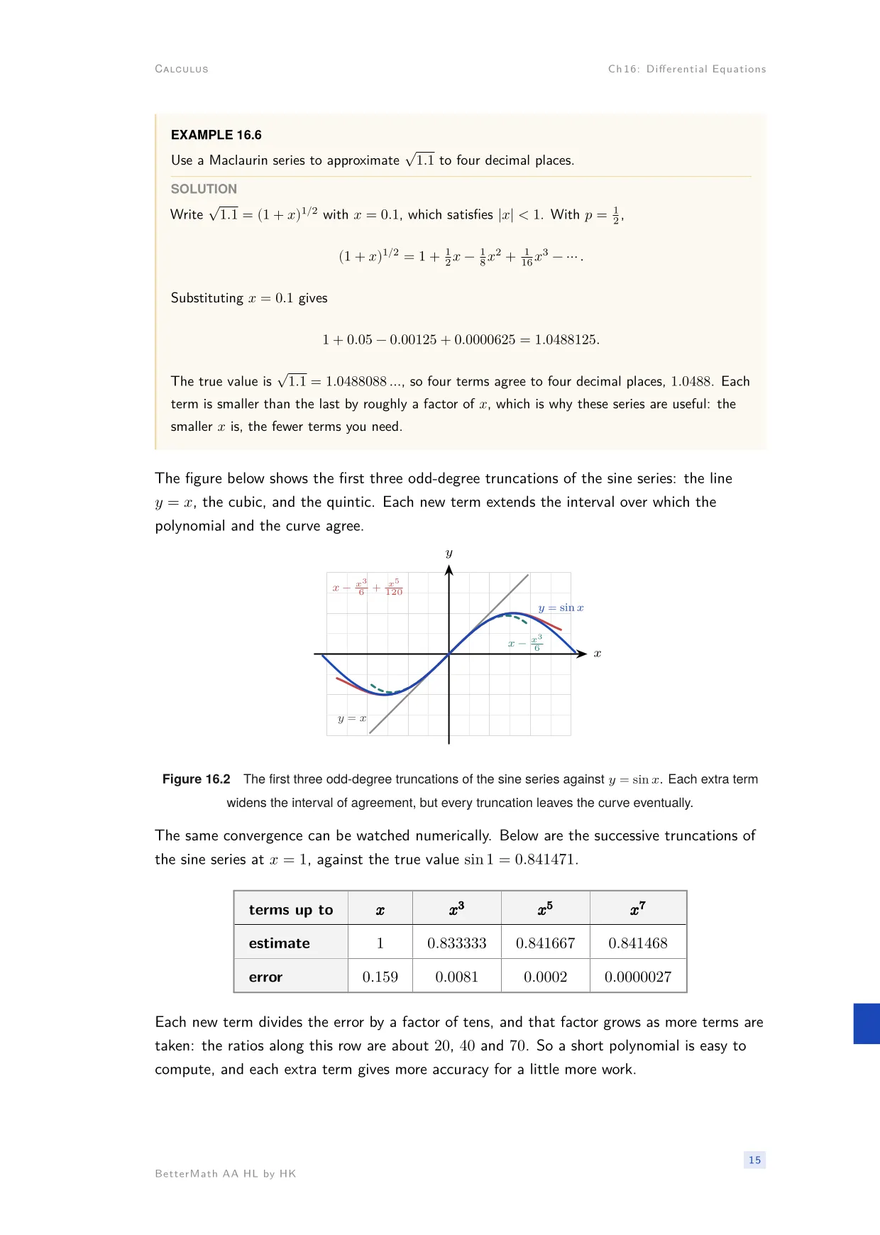 Chapter 16, Differential Equations, page 15