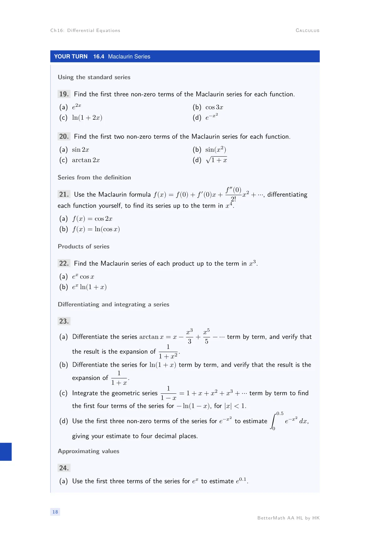 Chapter 16, Differential Equations, page 18