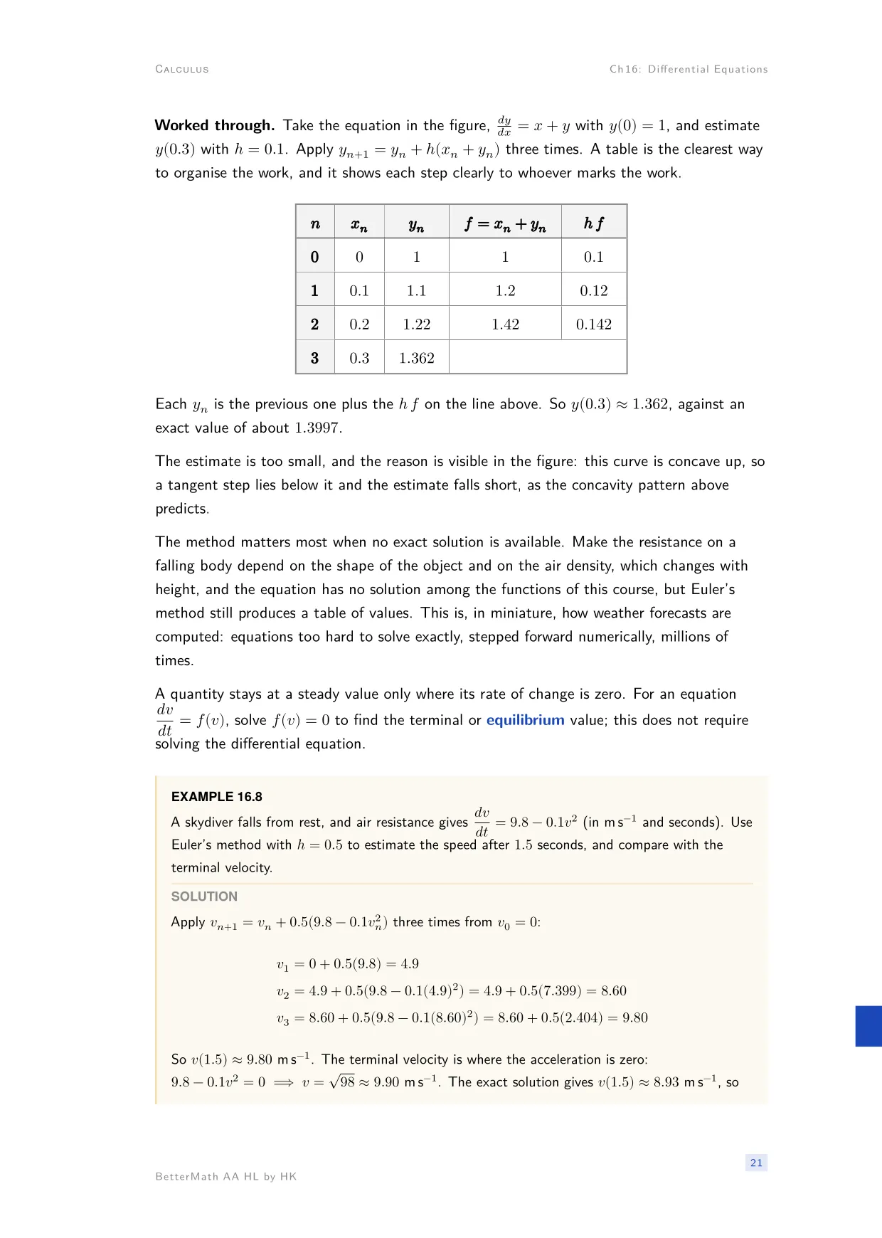 Chapter 16, Differential Equations, page 21