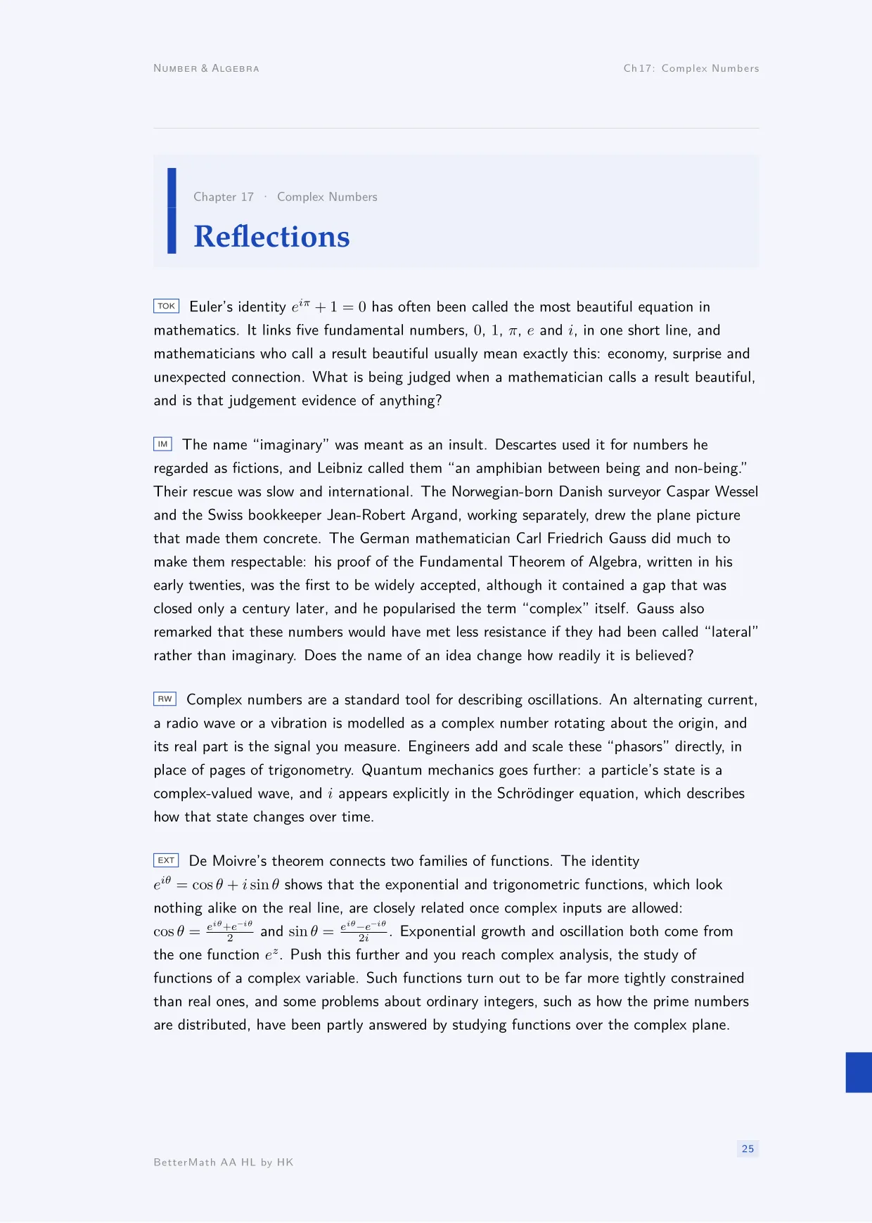 Chapter 17, Complex Numbers, page 25